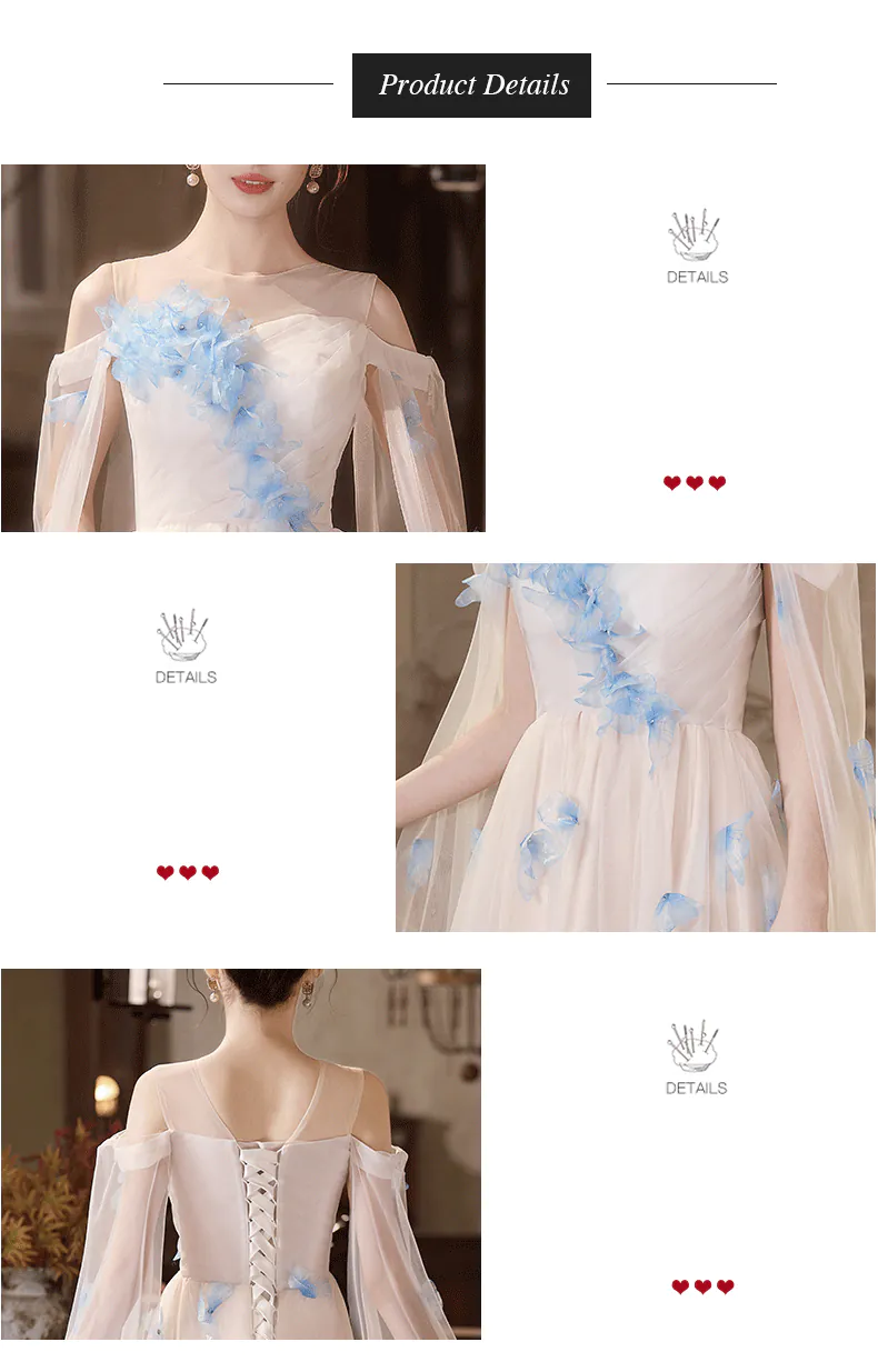 Ethereal-Illusion-Neckline-Draped-Sleeve-3D-Blue-Floral-White-Evening-Gown08