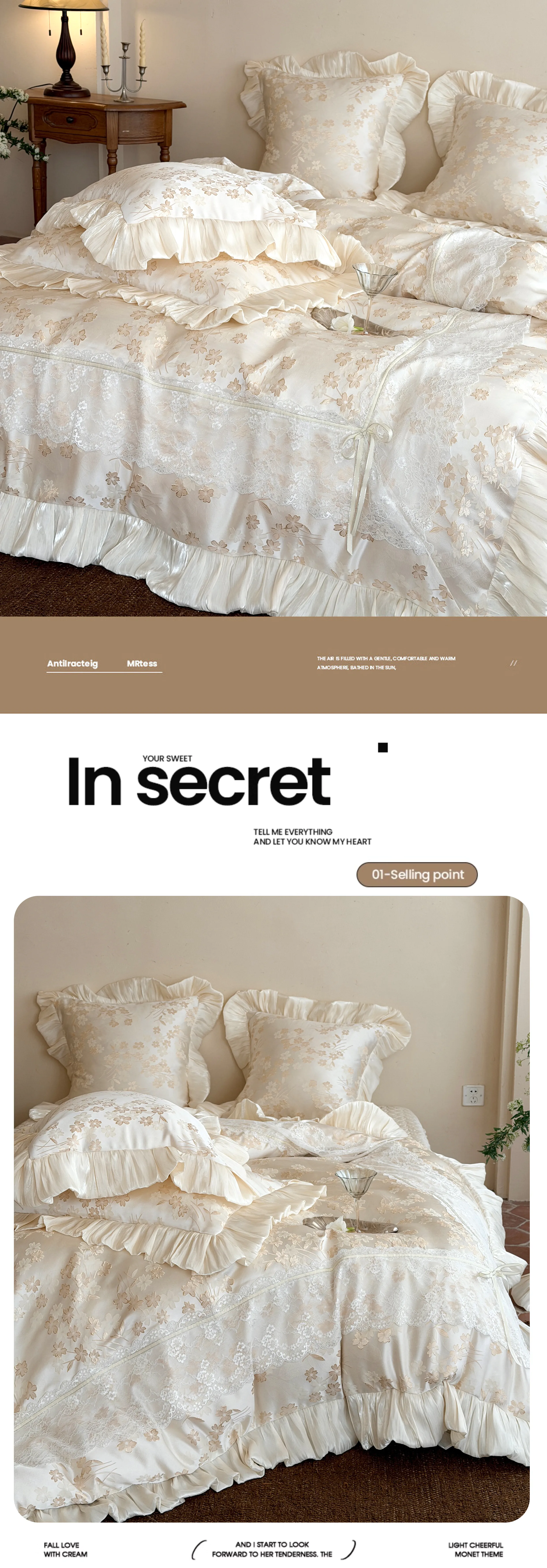 Aesthetic-Embossed-Flower-Jacquard-Lace-Ruffle-Tencel-Duvet-Cover-Set12