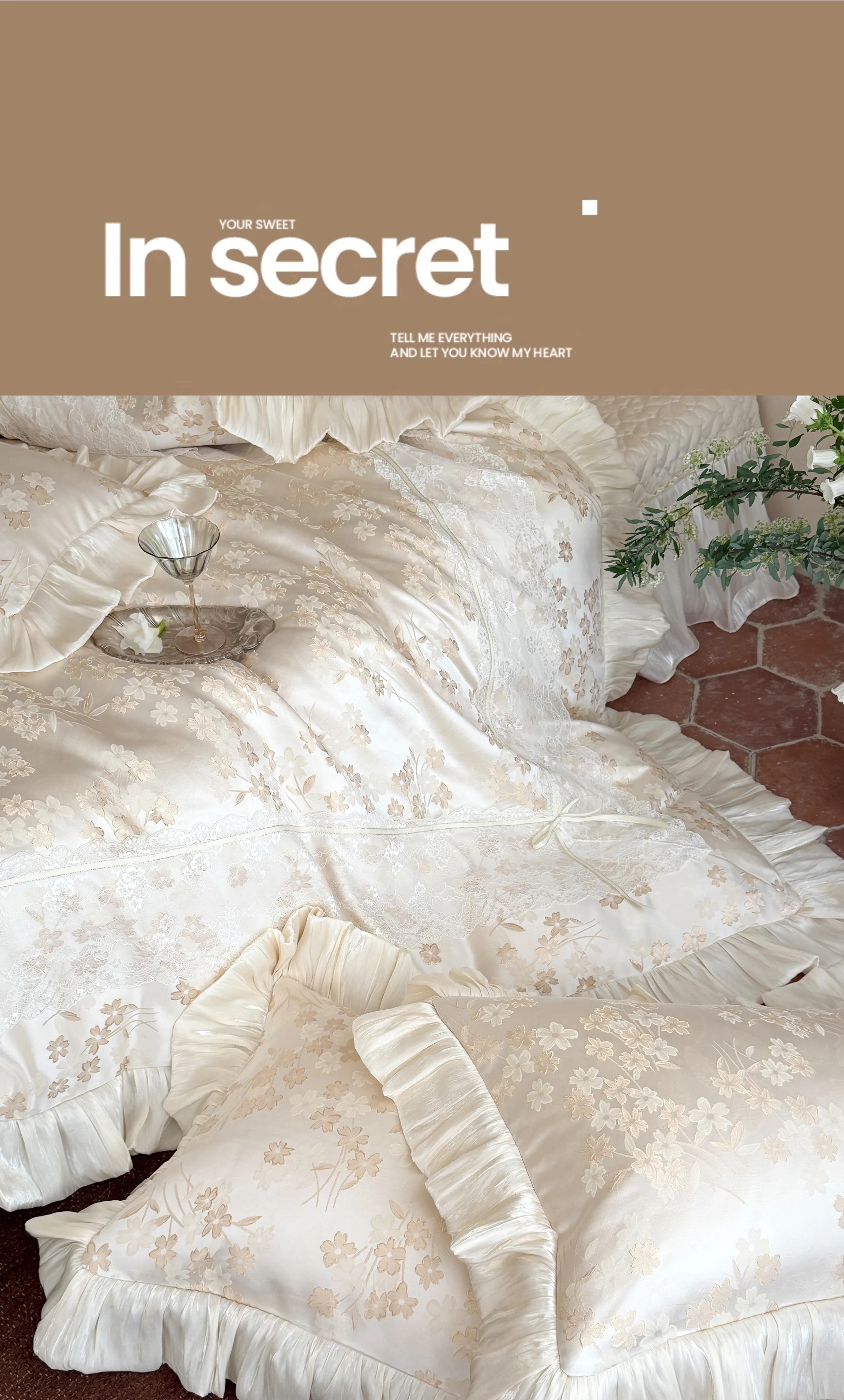 Aesthetic-Embossed-Flower-Jacquard-Lace-Ruffle-Tencel-Duvet-Cover-Set14