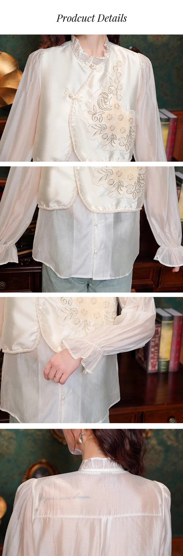 Charming-Ladies-Vintage-Lantern-Sleeve-Ruffle-Collar-Blouse-Shirt17