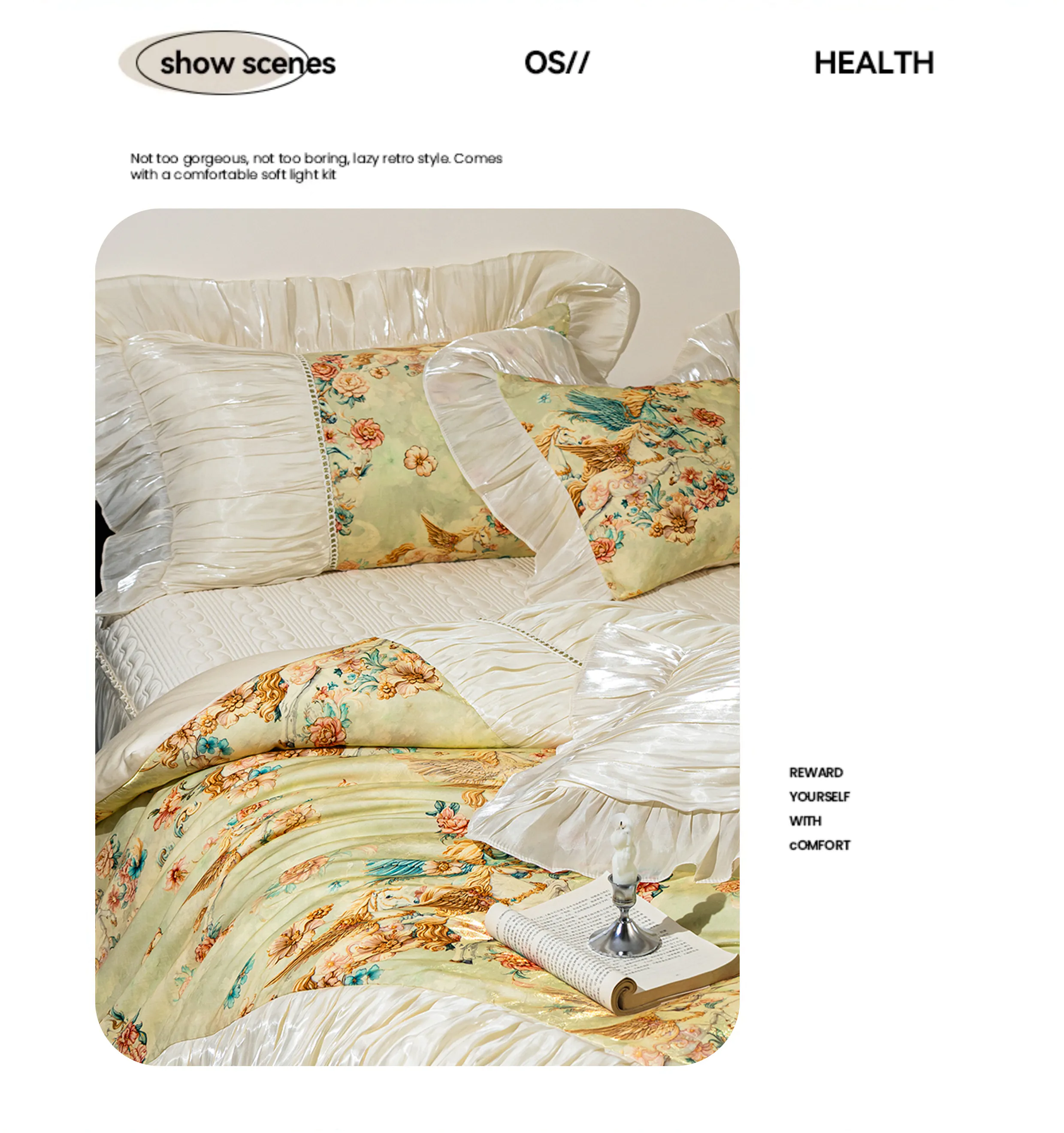 Charming-Tencel-Cotton-Botanical-Floral-Digital-Print-Ruffle-Duvet-Cover-Set08
