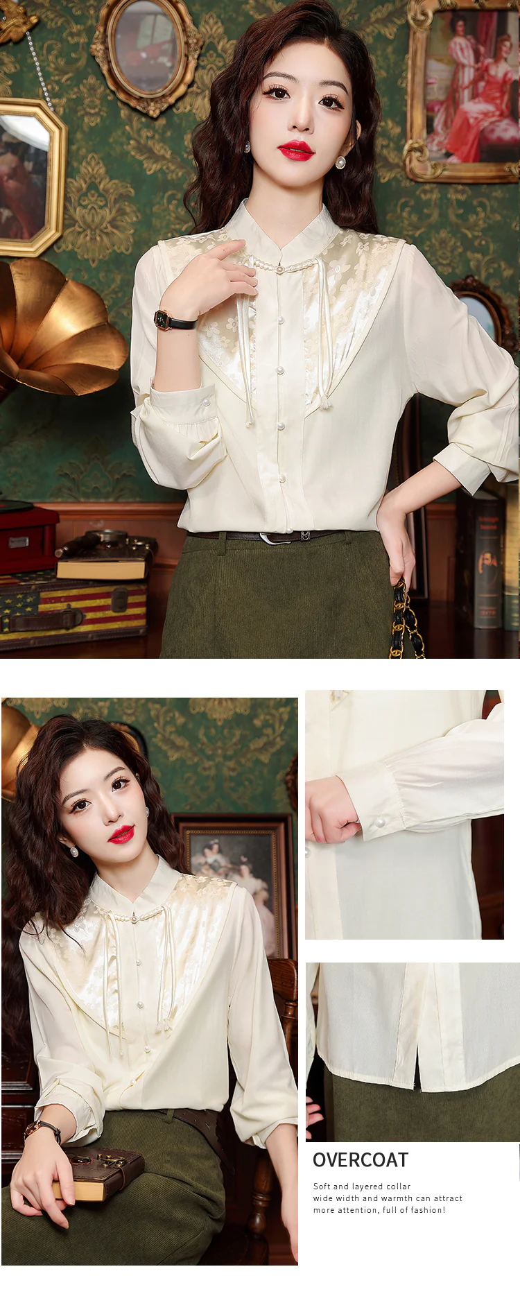 Classic-Mandarin-Collar-Long-Sleeve-Casual-Shirt-Blouse-for-Women14
