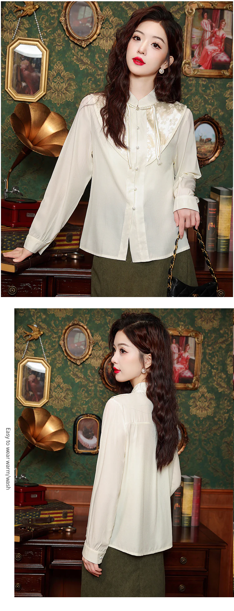 Classic-Mandarin-Collar-Long-Sleeve-Casual-Shirt-Blouse-for-Women15