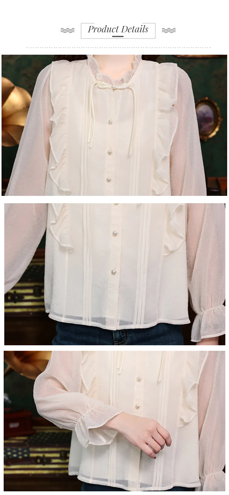 Classy-Ruffle-Edge-Solid-Color-Cool-Summer-Casual-Chiffon-Blouse-Shirt15