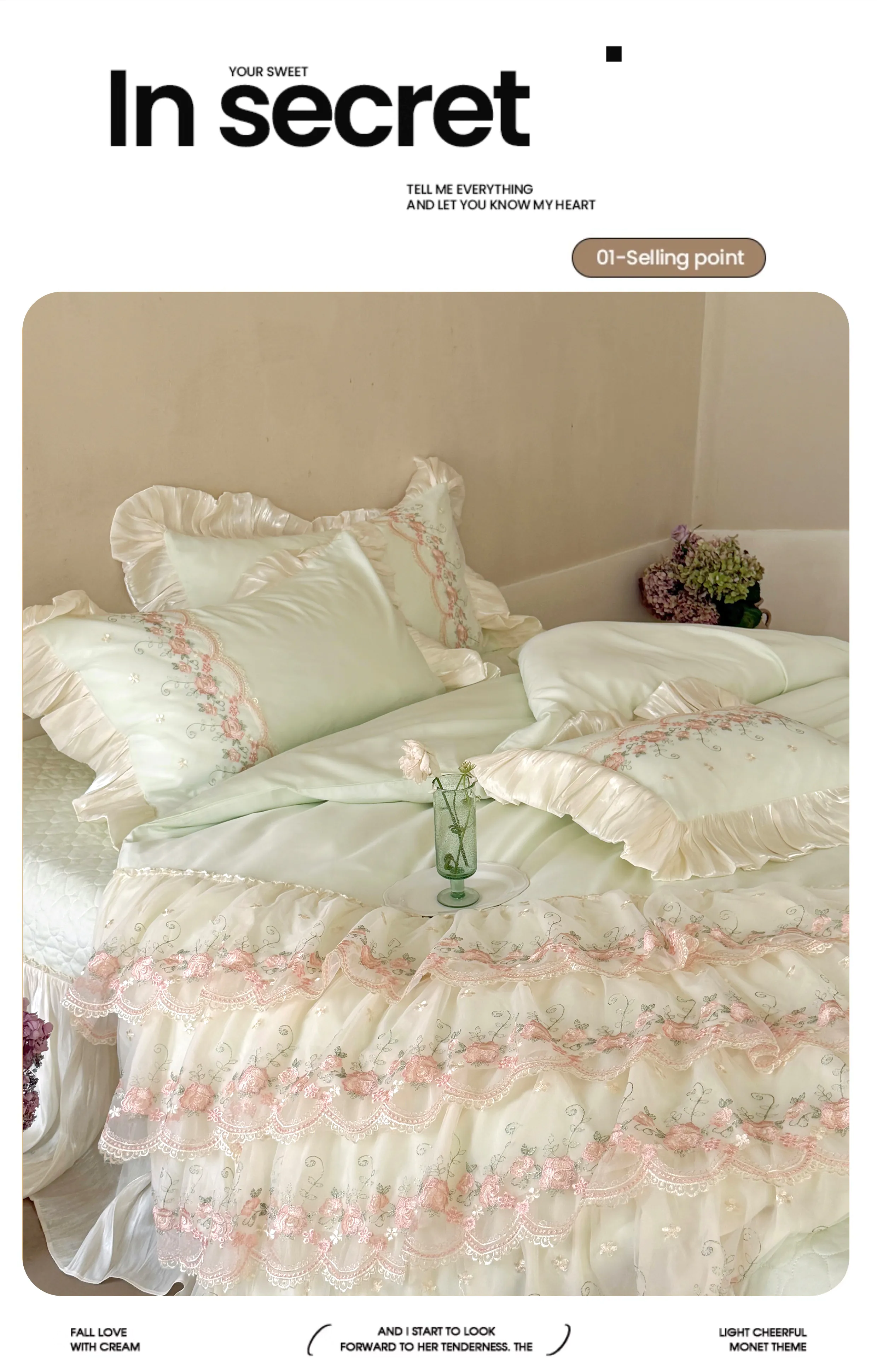 Coquette-100S-Long-Staple-Cotton-Multi-Layered-Lace-Ruffle-Bedding-4-Pcs-Set16