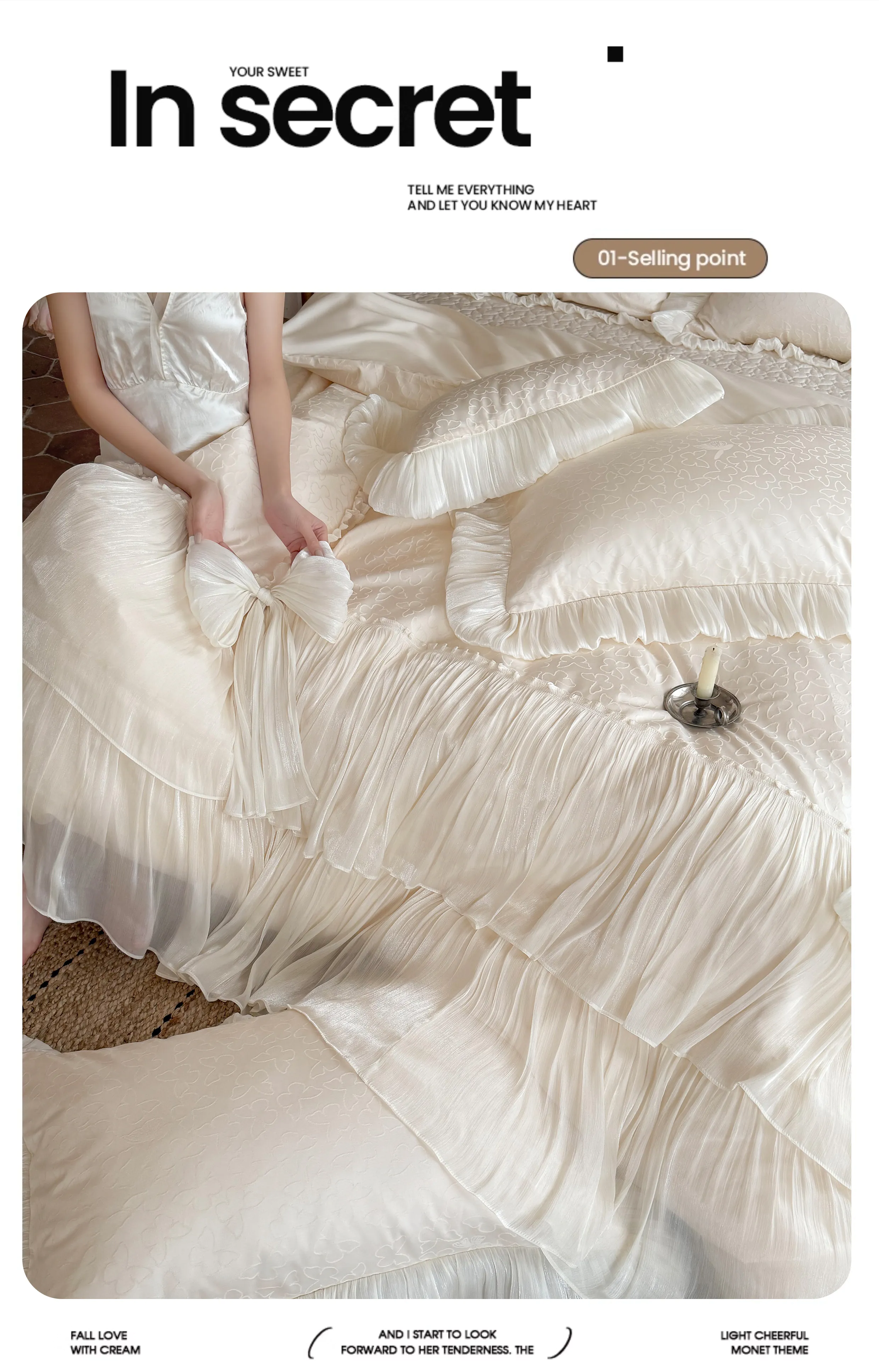 Coquette-Princess-Balletcore-Tencel-Cotton-Tiered-Ruffle-Bedding-Set22