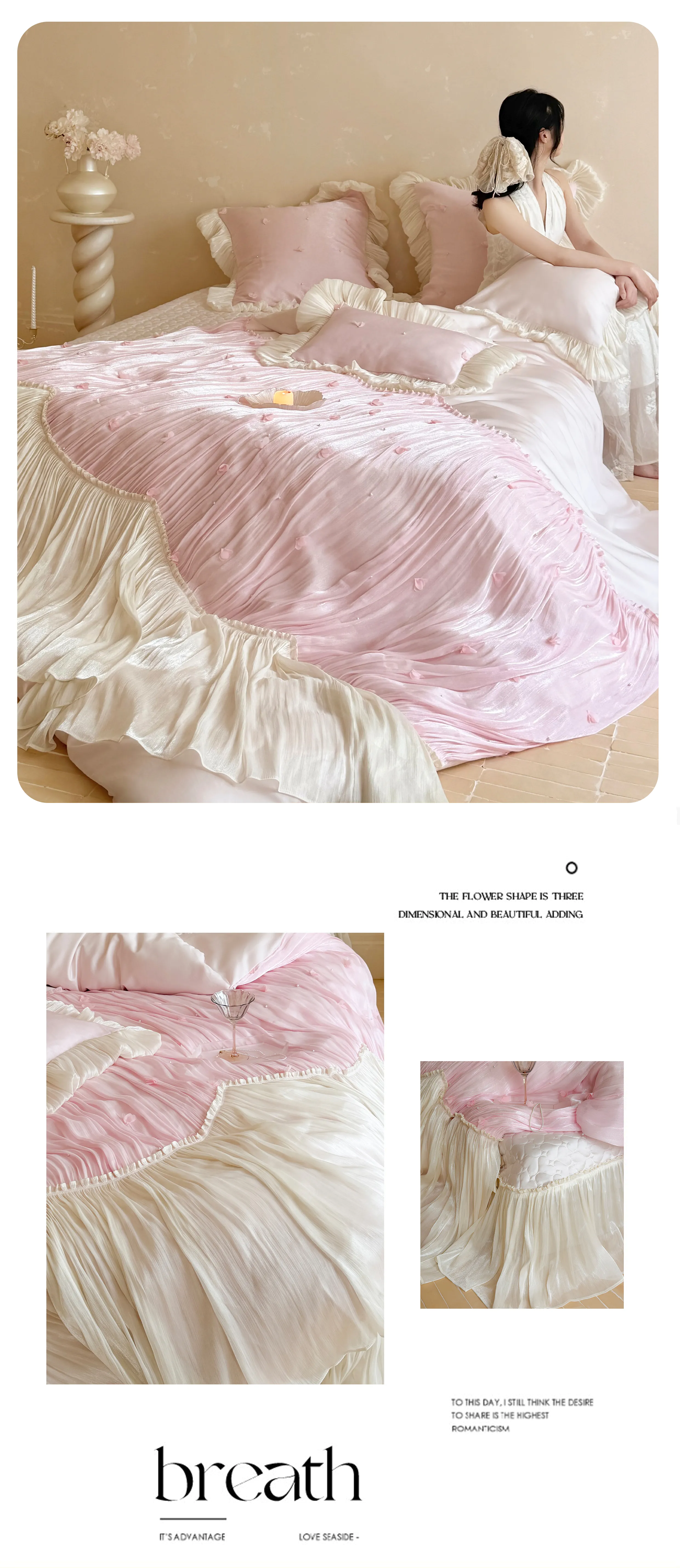 Court-Princess-100S-Ultra-Soft-Egyptian-Cotton-Ruffle-Lace-Trim-Bedding-Set12