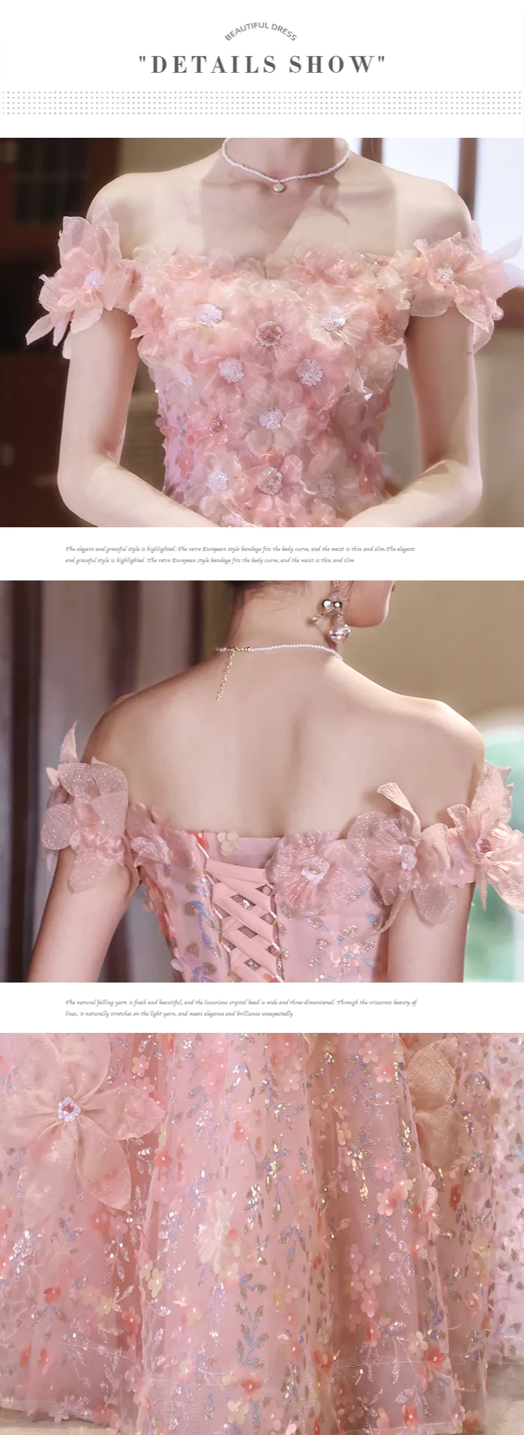 Princess-Off-Shoulder-Pink-3D-Floral-and-Petals-Prom-Evening-Dress16