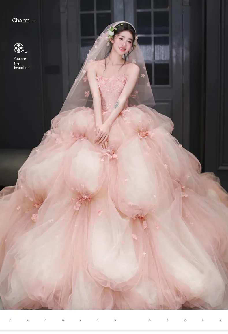 Romantic-Pale-Pink-Layered-Tulle-Prom-Quinceanera-Dress-with-3D-Flowers07