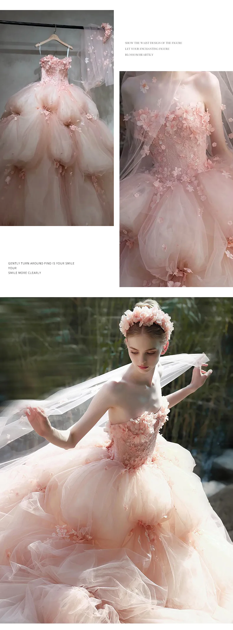 Romantic-Pale-Pink-Layered-Tulle-Prom-Quinceanera-Dress-with-3D-Flowers13