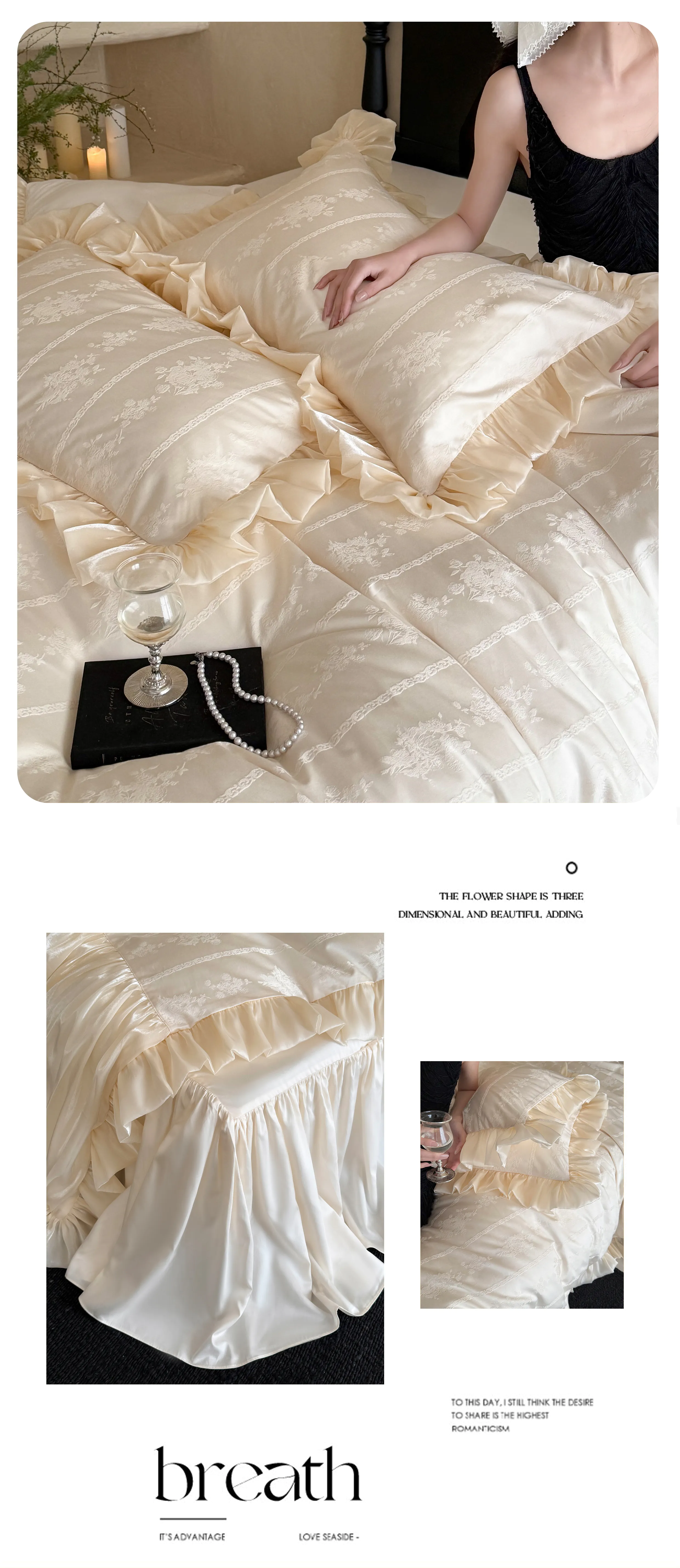 Shabby-Chic-Victorian-Tencel-Cotton-Pleated-Ruffle-Duvet-Cover-4-Pcs-Set10