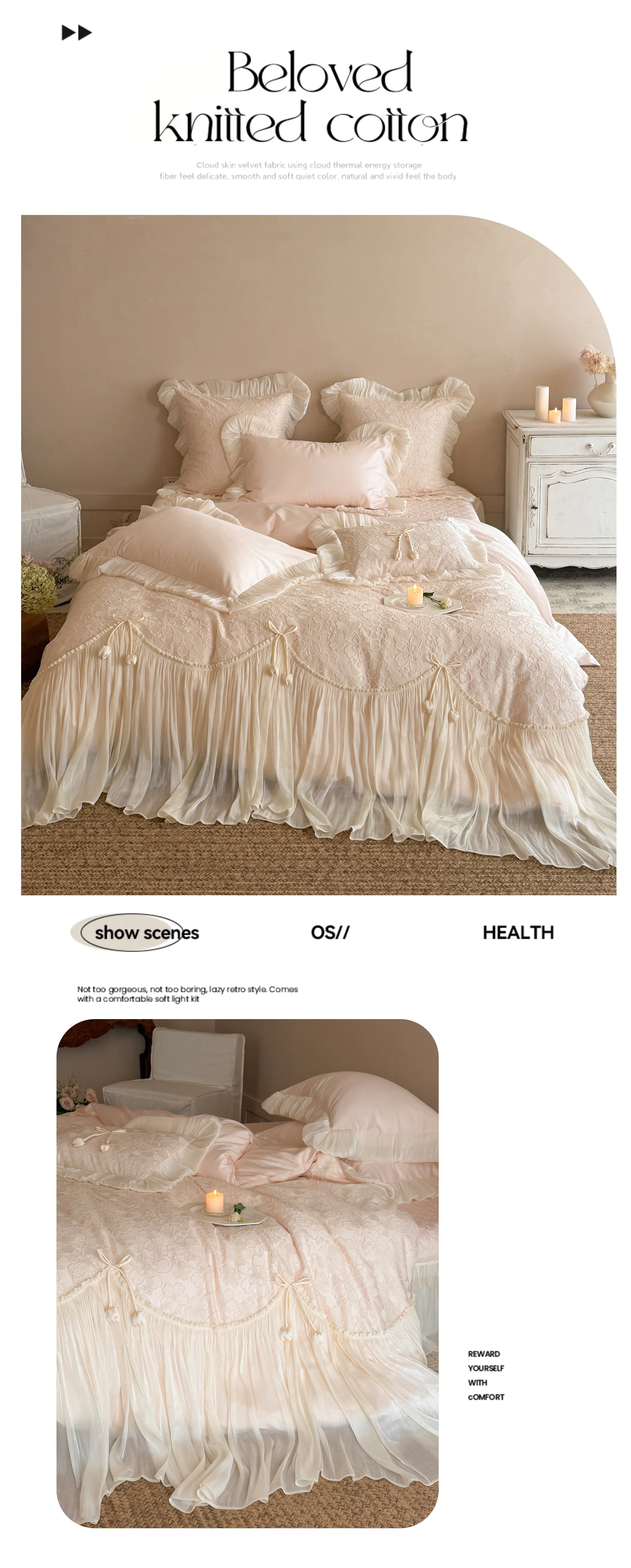 Soft-Princess-100s-Egyptian-Long-Staple-Cotton-All-Seasons-Bedspread-Set09