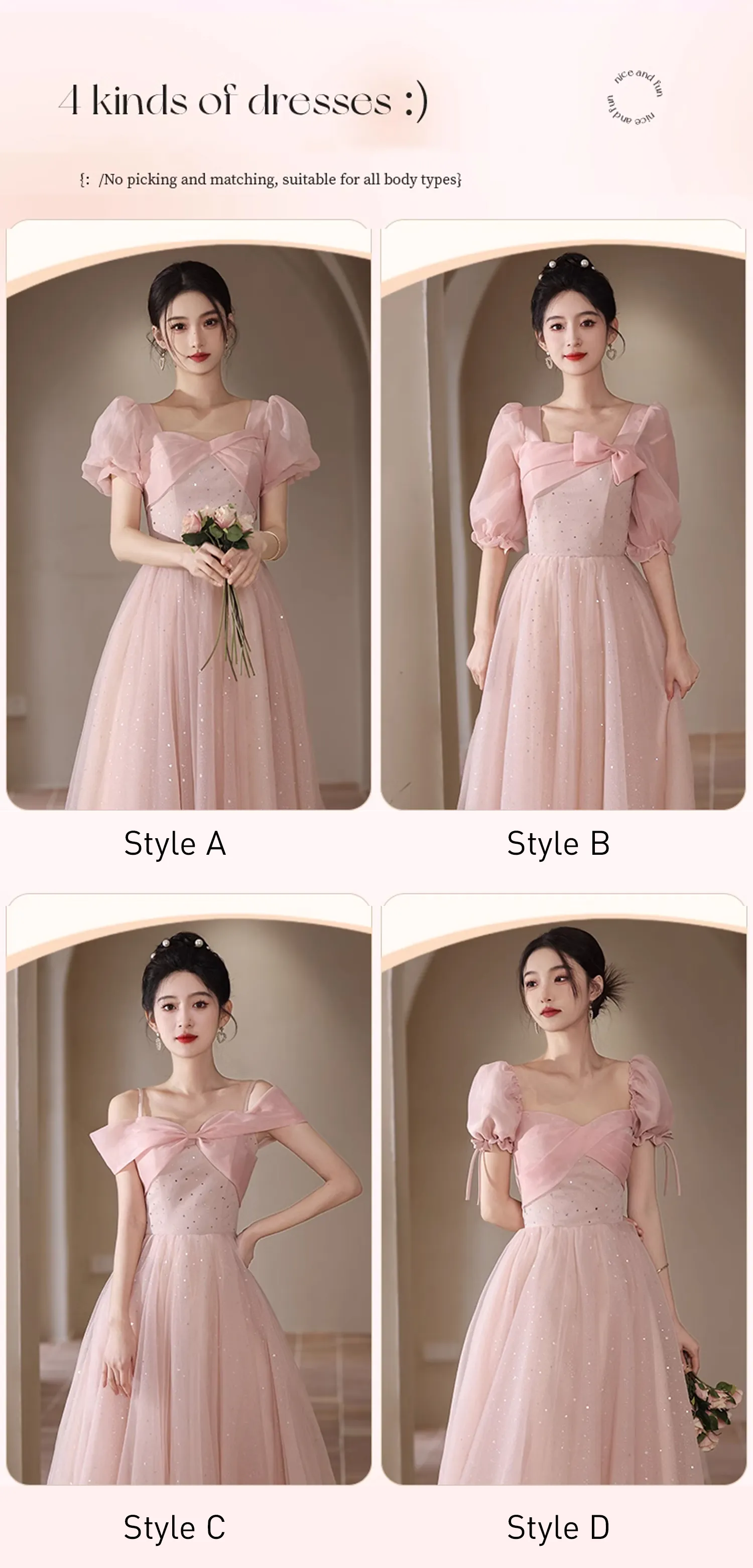 Sweet-Pink-Wedding-Guest-Bridesmaid-Cocktail-Formal-Party-Dress14