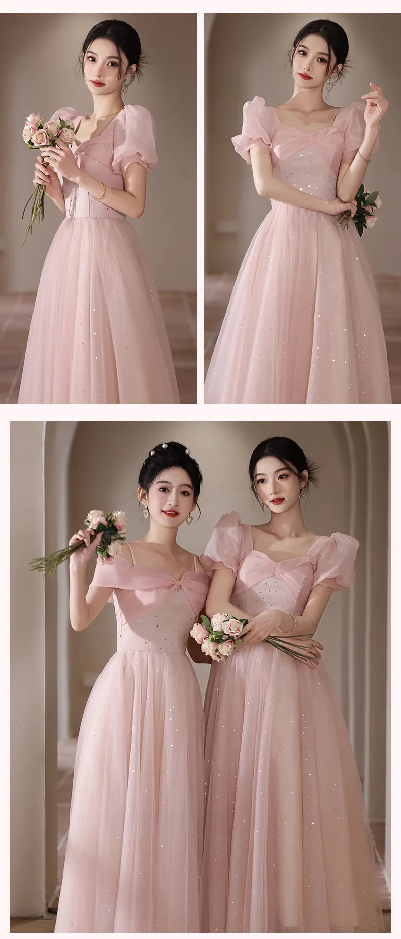 Sweet-Pink-Wedding-Guest-Bridesmaid-Cocktail-Formal-Party-Dress16