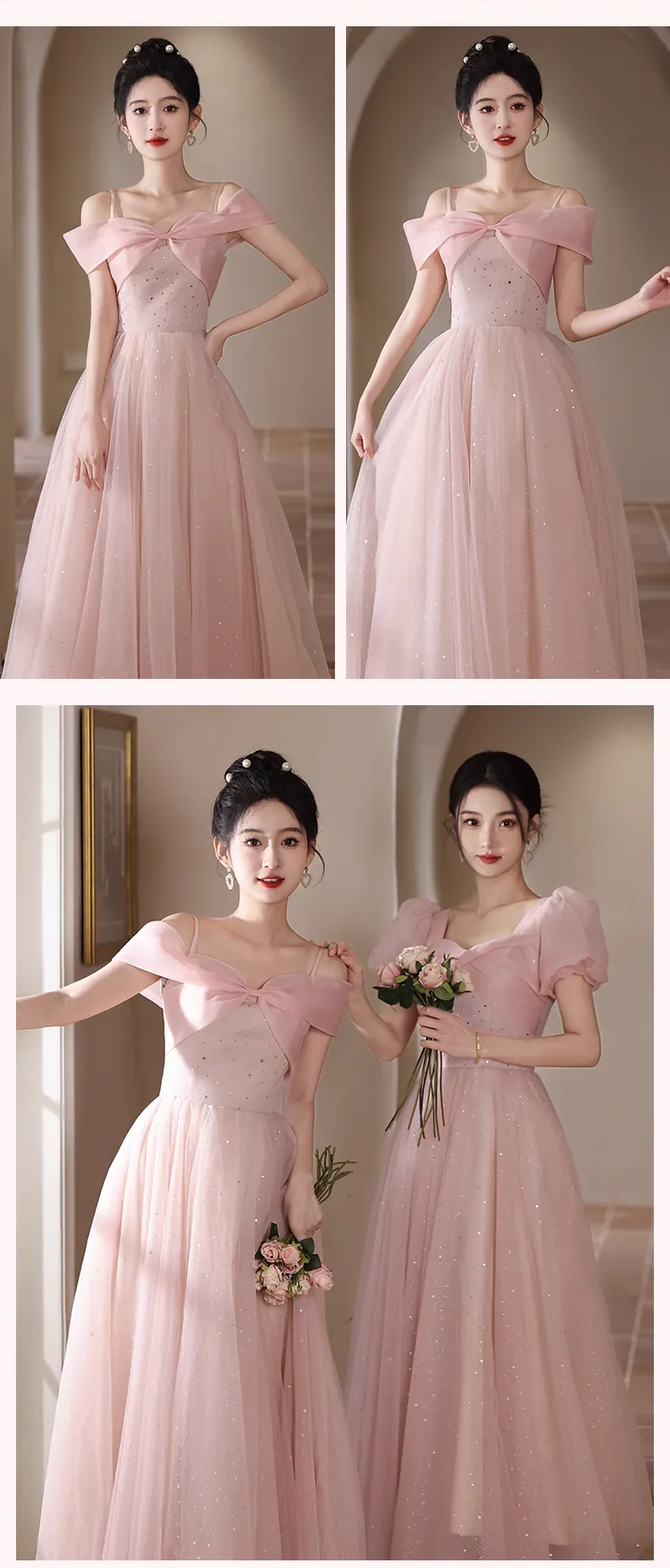 Sweet-Pink-Wedding-Guest-Bridesmaid-Cocktail-Formal-Party-Dress22