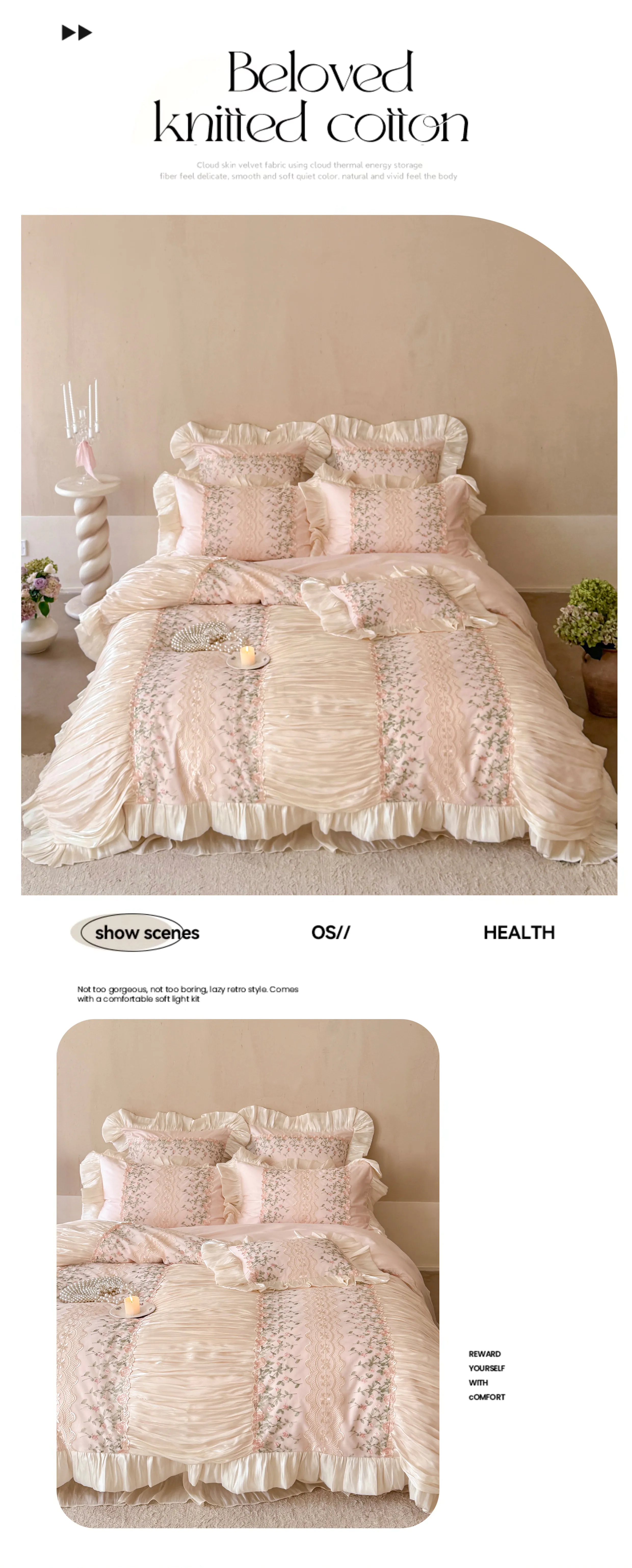 Victorian-Princess-Embroidered-Floral-Lace-Pleated-Ruffle-Duvet-Cover-Set09