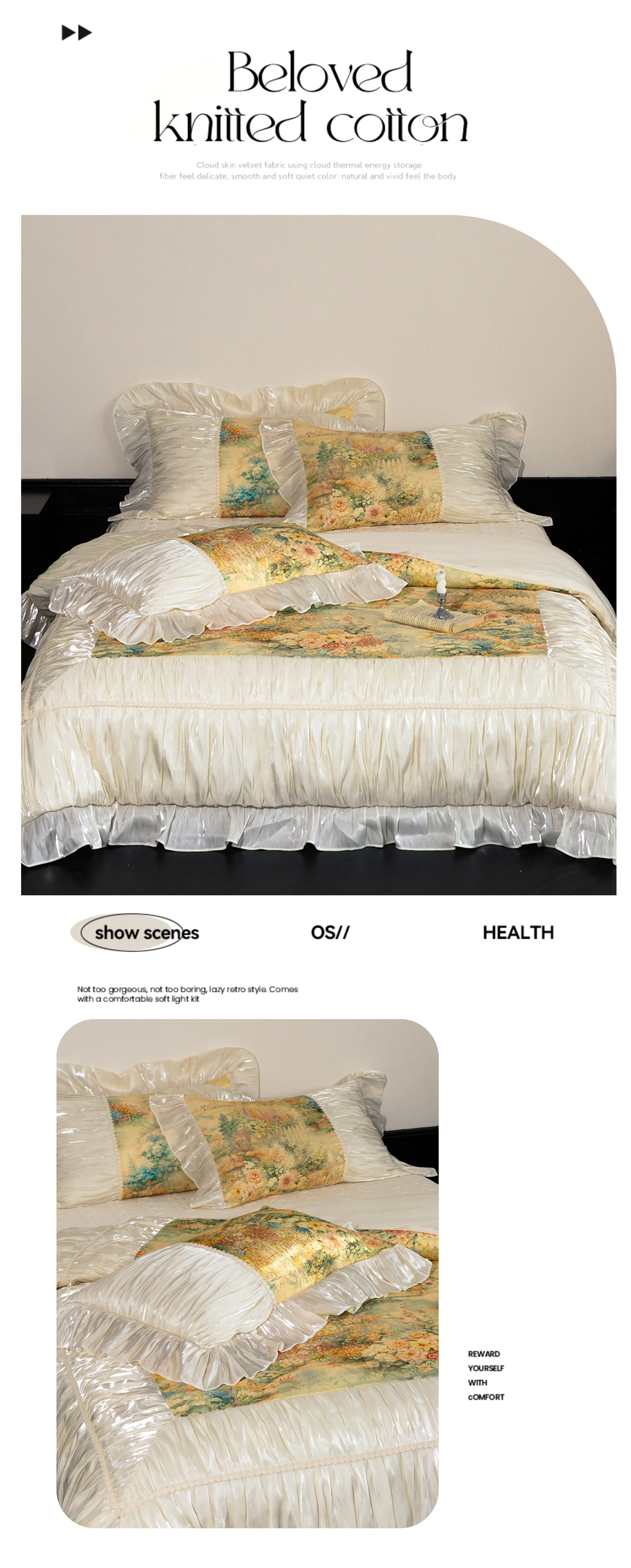 Victorian-Tencel-Cotton-Garden-Floral-Digital-Print-Pleated-Ruffle-Bedding-Set07