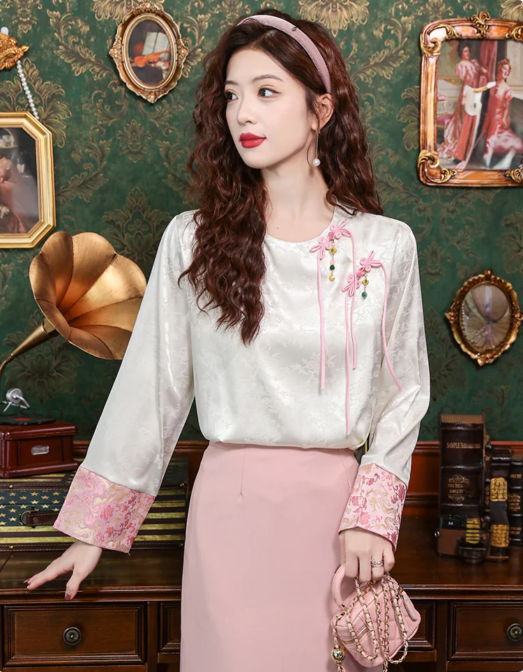 Vintage-Round-Neck-Loose-Fit-Long-Sleeve-Jacquard-Casual-Shirt07