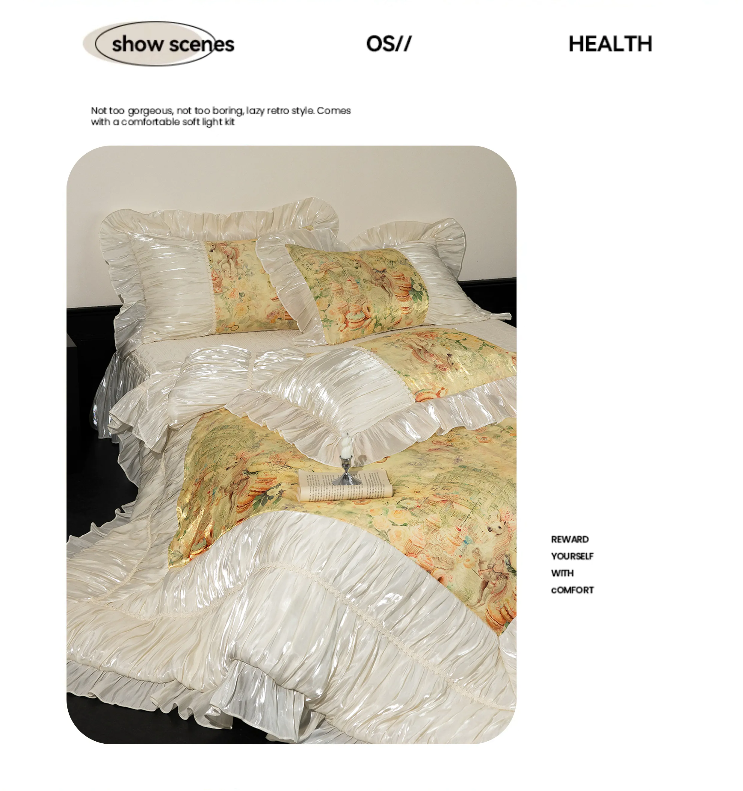 Vintage-Victorian-Style-Floral-Digital-Print-Tencel-Cotton-Bedspread-4-Pcs-Set08