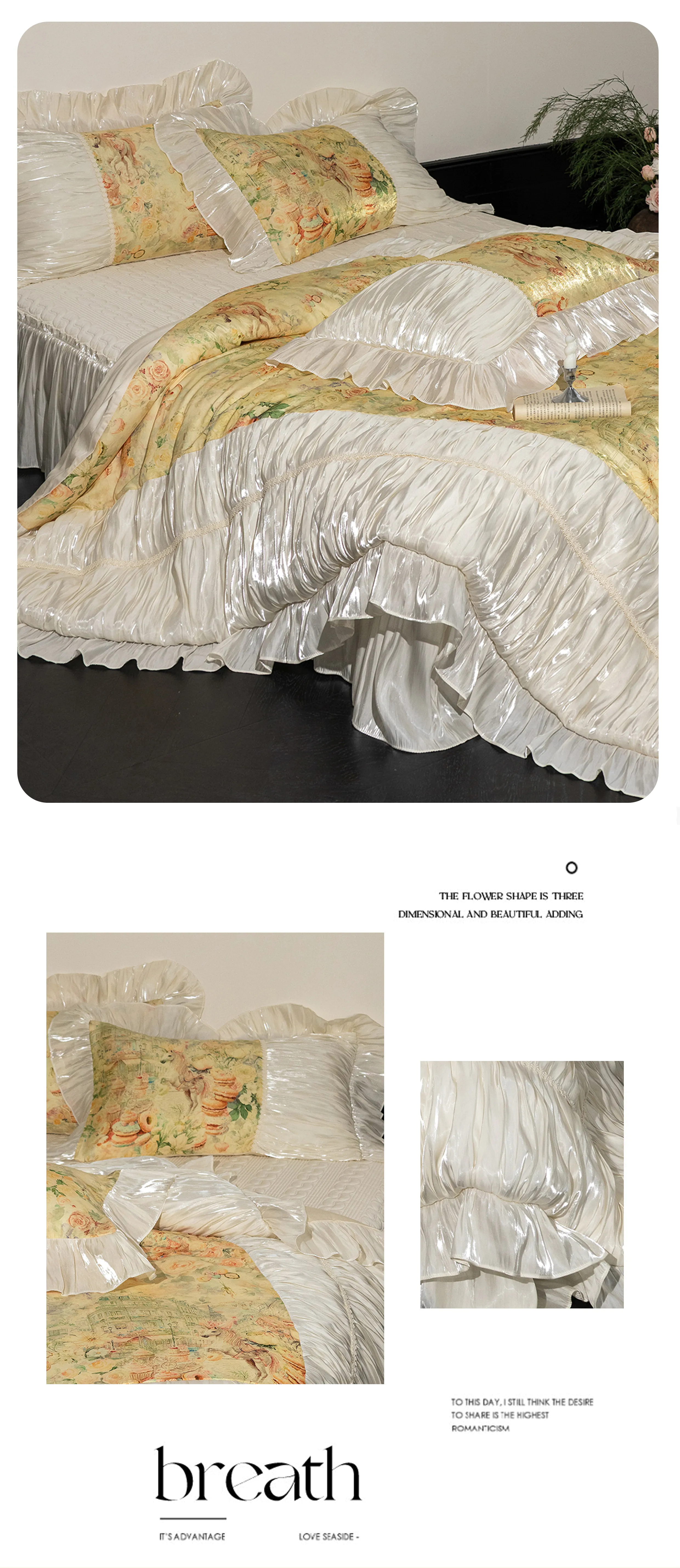 Vintage-Victorian-Style-Floral-Digital-Print-Tencel-Cotton-Bedspread-4-Pcs-Set10
