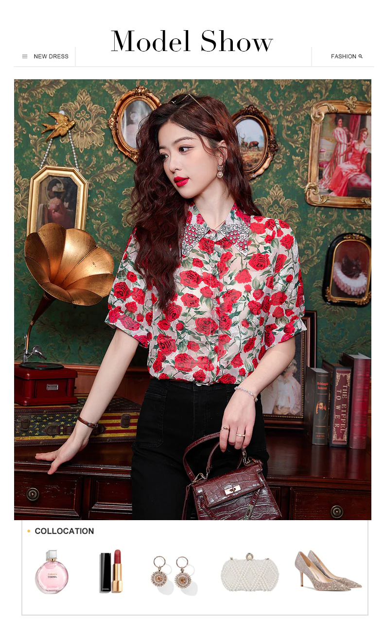 Womens-Fashionable-Red-Floral-Printed-Chiffon-Casual-Shirt-Blouse11