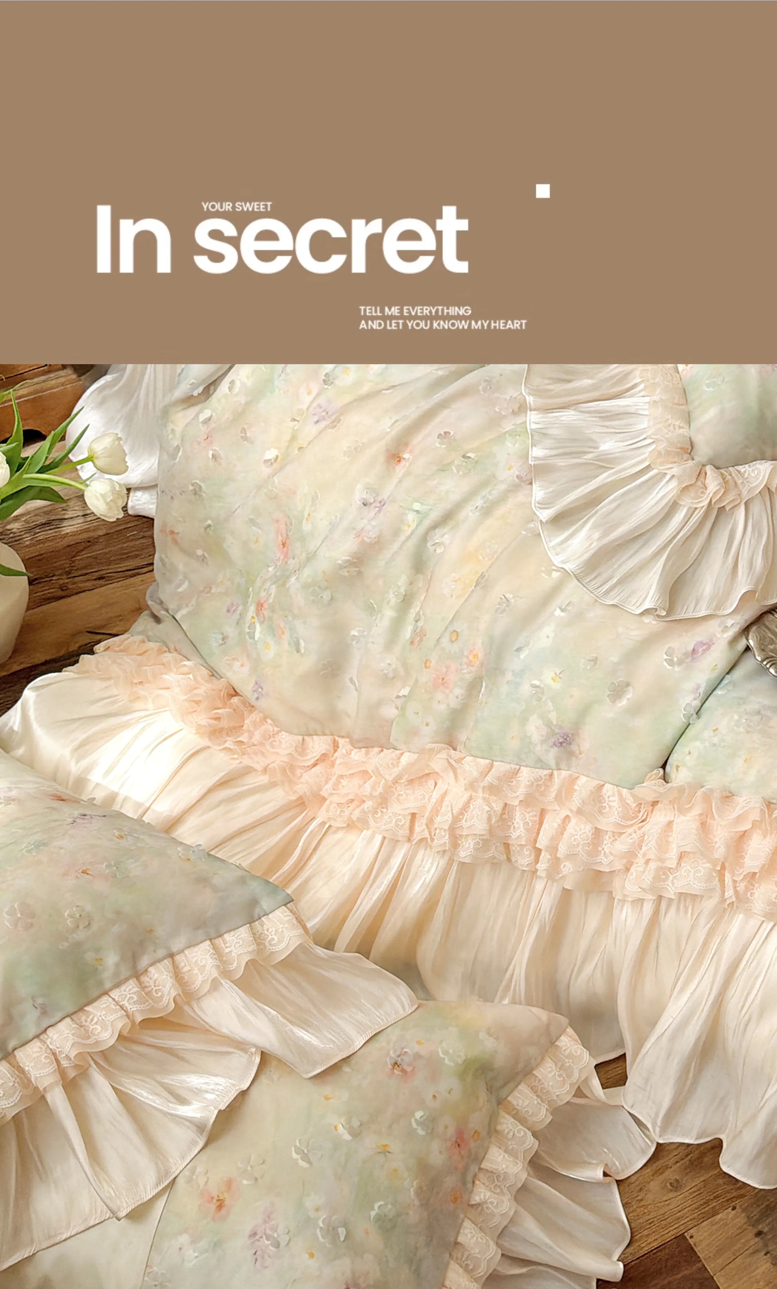 Cottage-Pastel-Green-Floral-Ruffle-Glass-Yarn-Edges-Cotton-Duvet-Cover-Set11