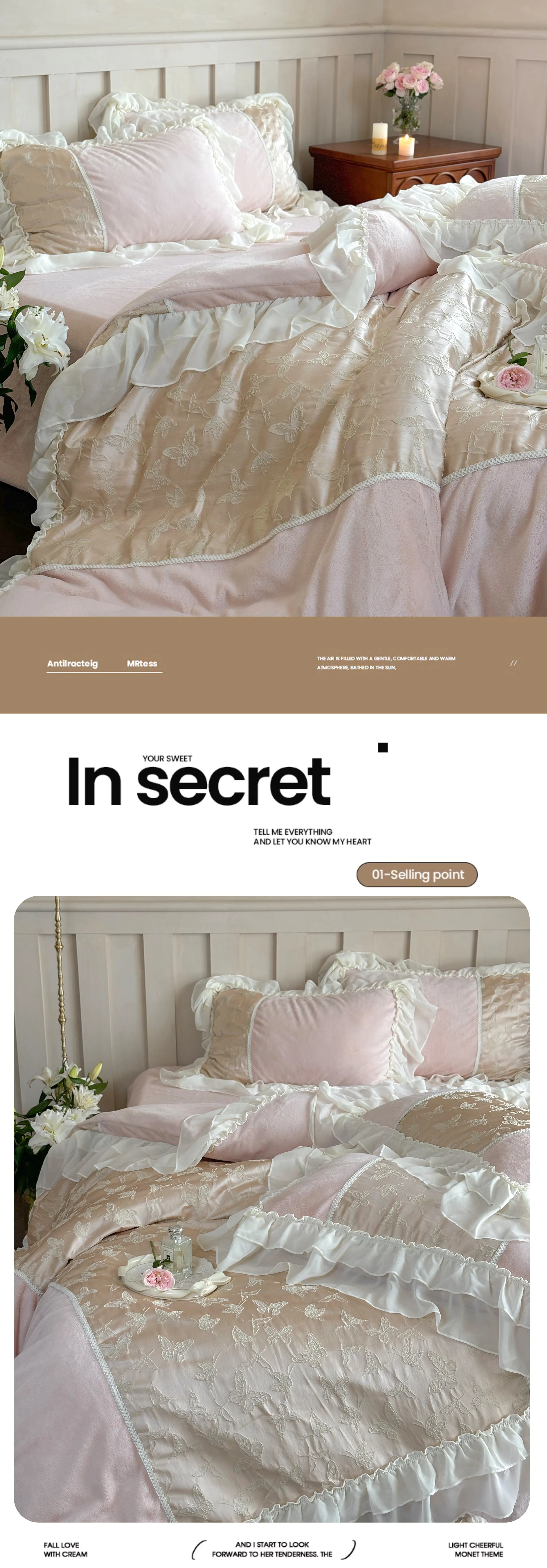 Exquisite-50S-Jacquard-Butterfly-100-Cotton-Ruffle-Duvet-Cover-Set12