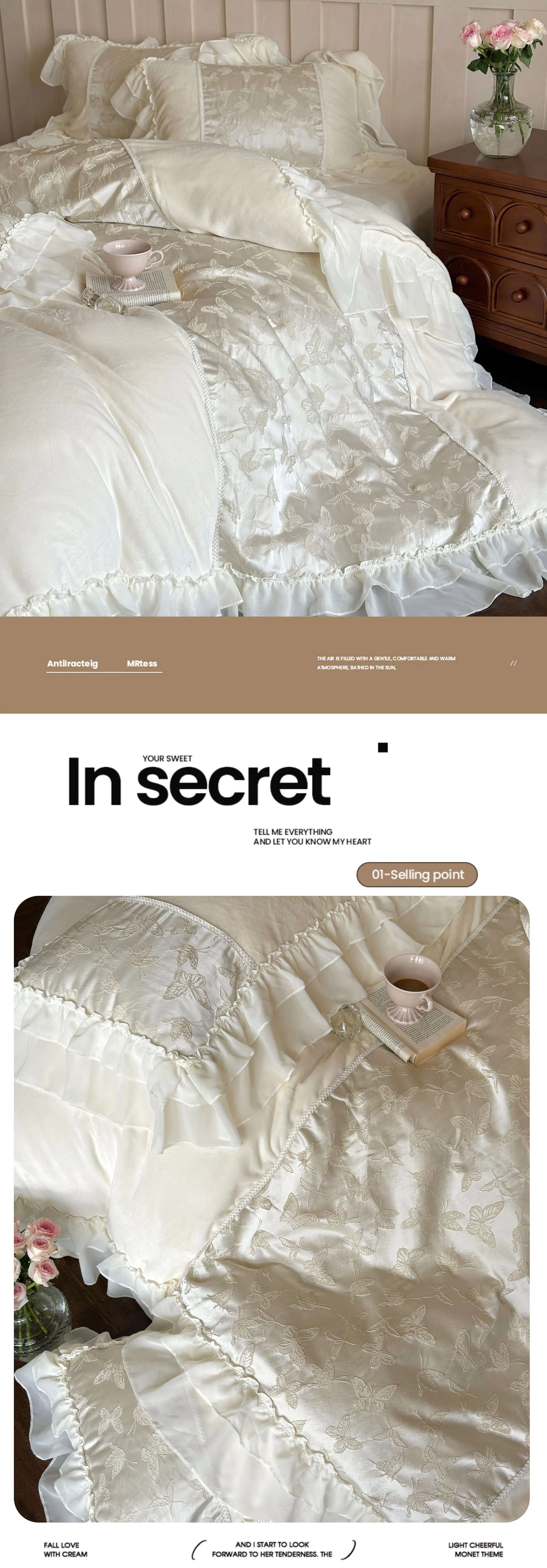 Exquisite-50S-Jacquard-Butterfly-100-Cotton-Ruffle-Duvet-Cover-Set22