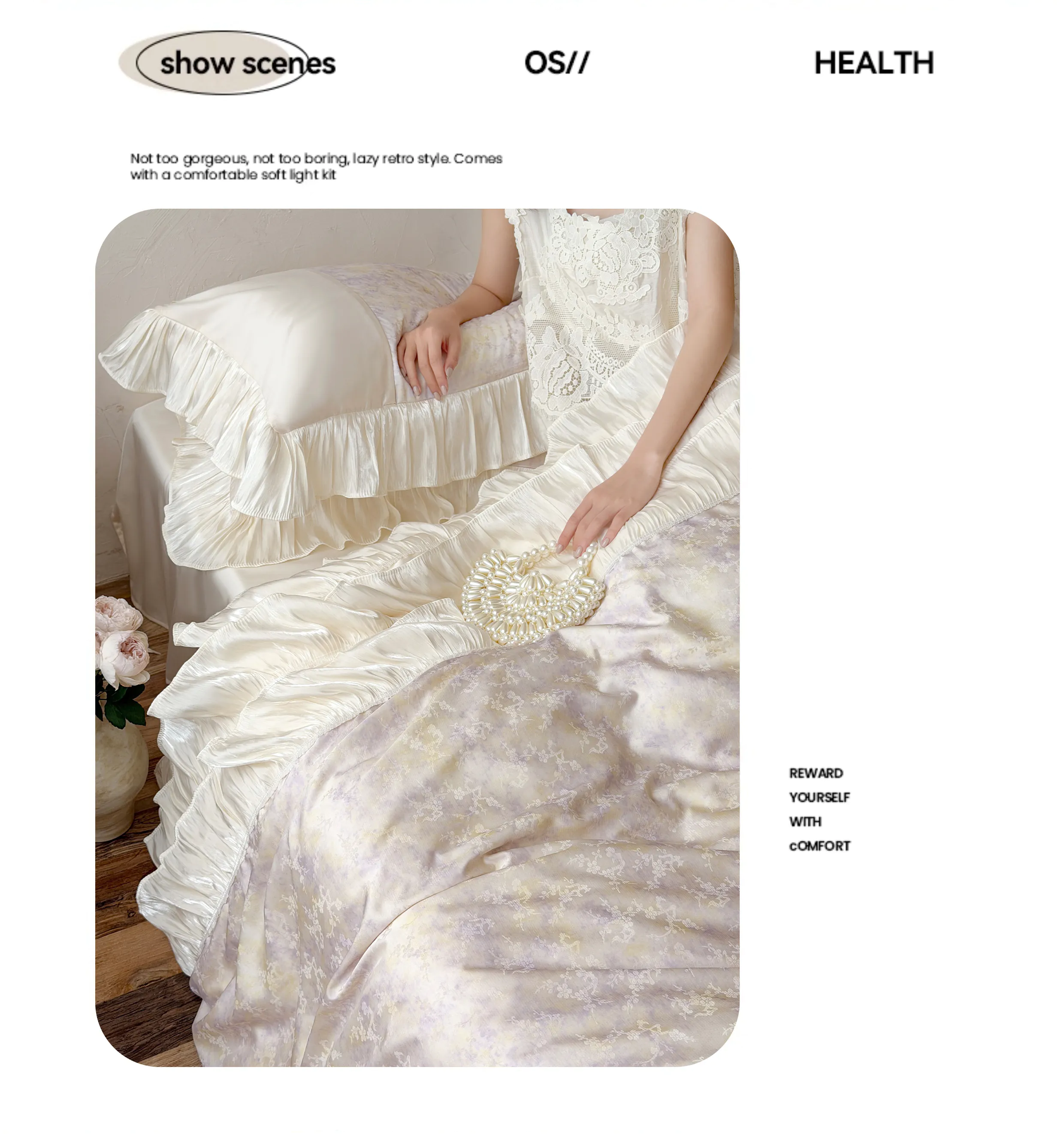 Silky-Soft-Jacquard-Floral-Print-Pleated-Ruffle-Edge-Lyocell-Bedding-Set15