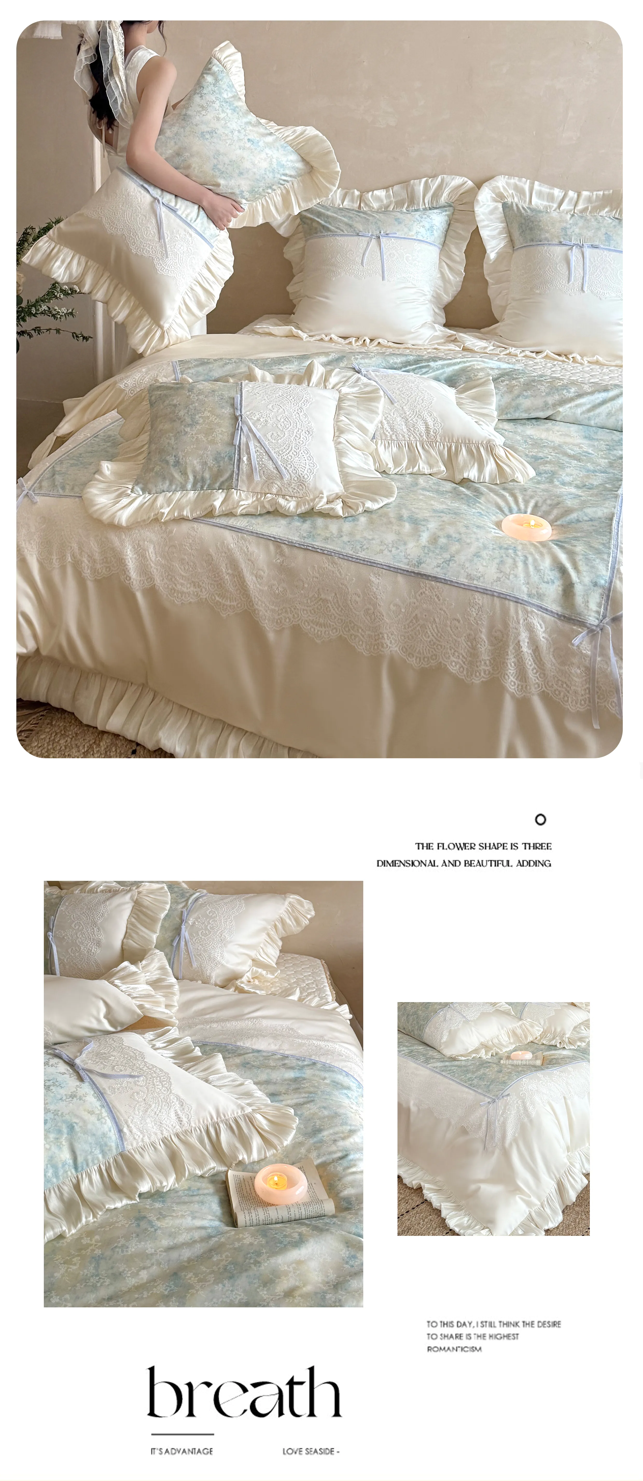 Soft-Cooling-Tencel-Cotton-Eyelash-Lace-Ruffle-Jacquard-Bed-Sheets-Set17