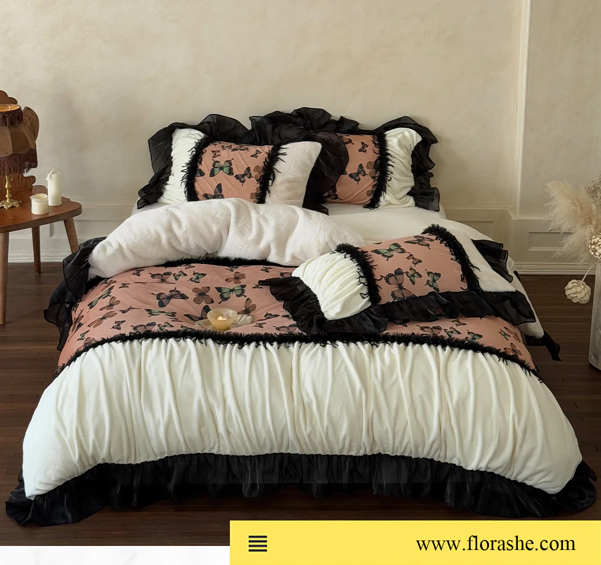 Soft-Cozy-French-Style-Plush-250g-Milk-Velvet-Butterfly-Print-Bedding-Set07