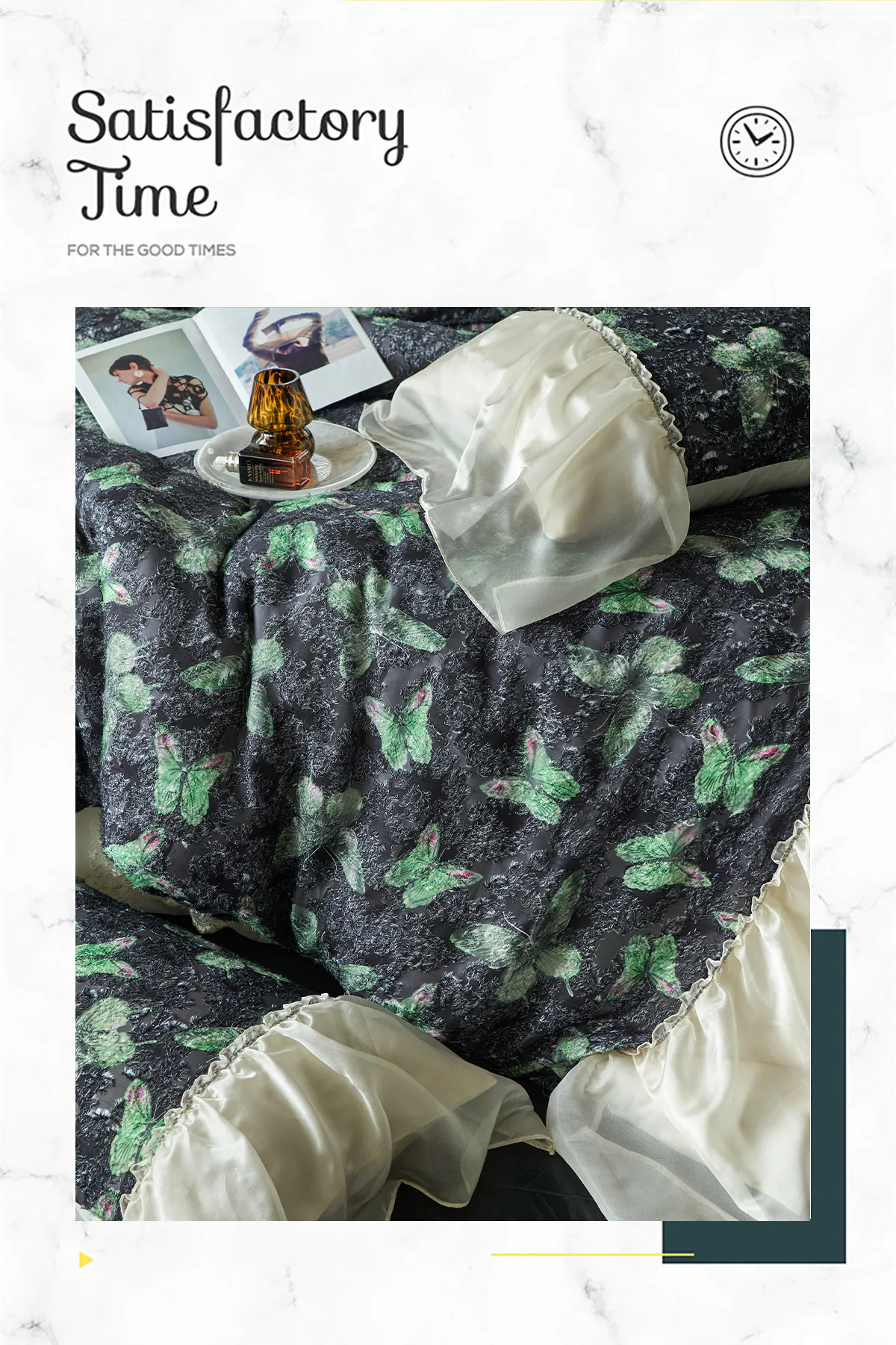 Modern-60s-Tencel-Butterfly-Ruffle-Trim-Bedding-4-Pcs-Set-Queen-King-Size08