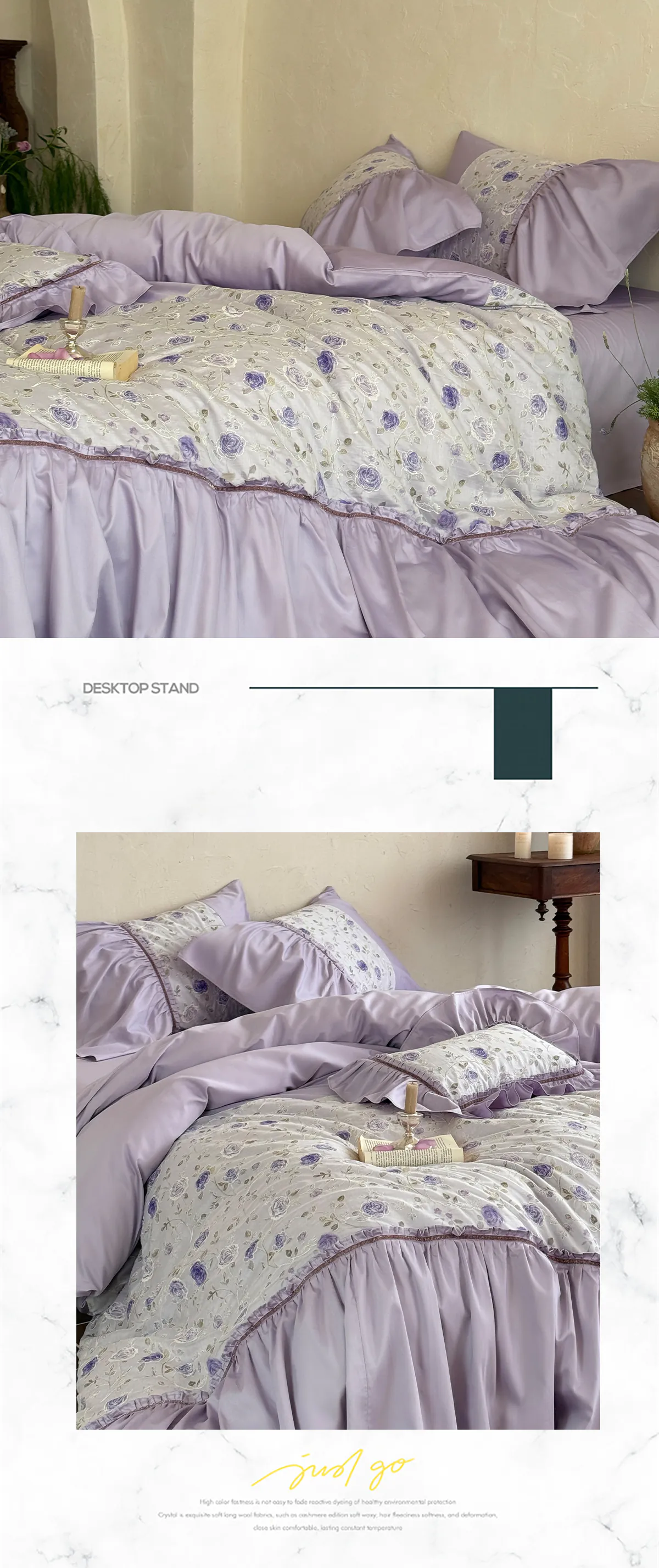 Vintage-Princess-Lavender-Lilac-100S-Cotton-Floral-Embroidery-Bedding-Set11