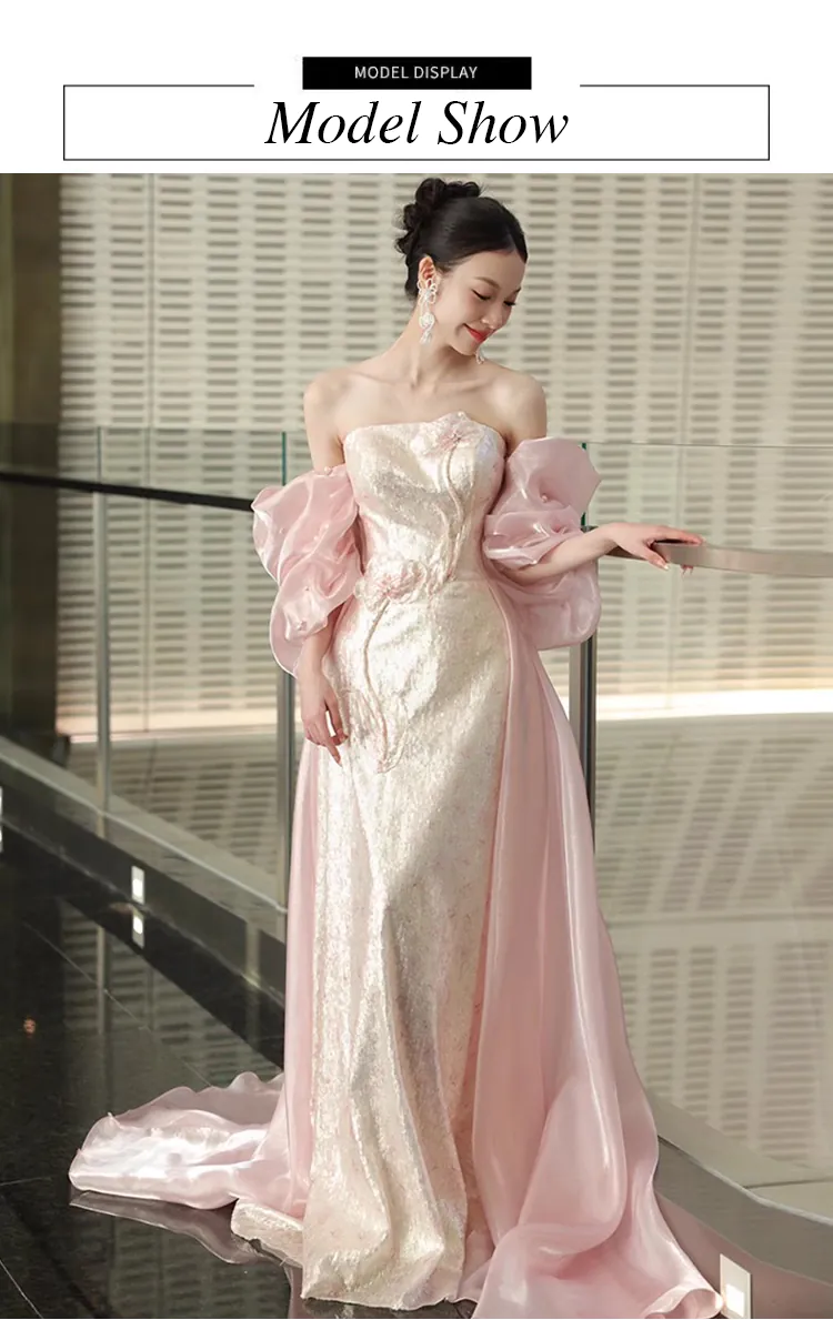 Chic-Pink-Off-Shoulder-Bridal-Gown-Fairy-Strapless-Cocktail-Formal-Dress08