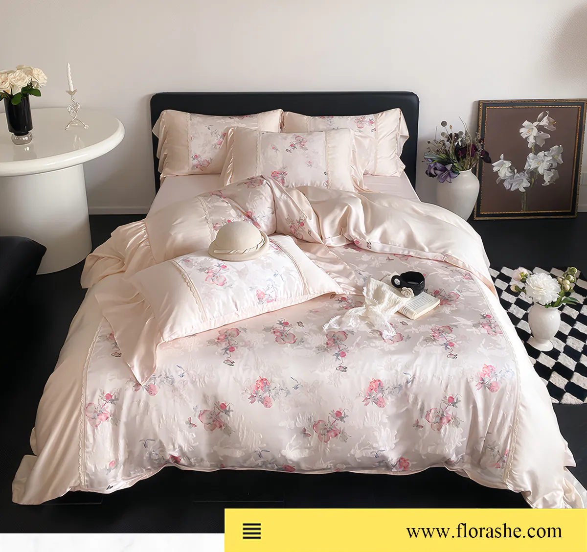 Elegant-Soft-Tencel-Floral-Embroidery-Jacquard-4-Piece-Bedding-Set07
