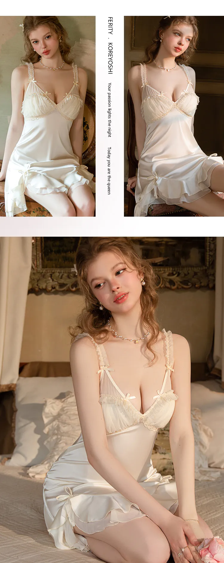 Ladies-Princess-Sleeveless-Open-Back-Lace-Boudoir-Babydoll-Nightgown17