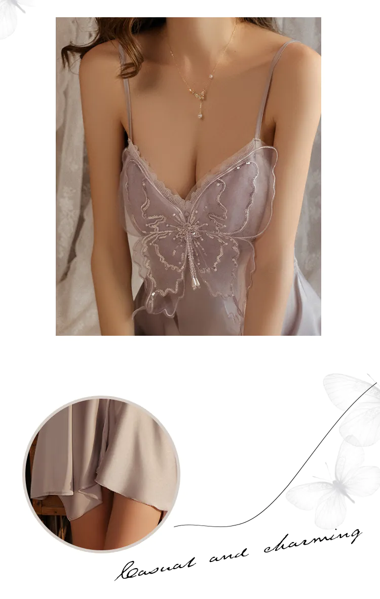 Sexy-Sheer-Mesh-Butterfly-Open-Back-Nightgown-with-Shelf-Bra10