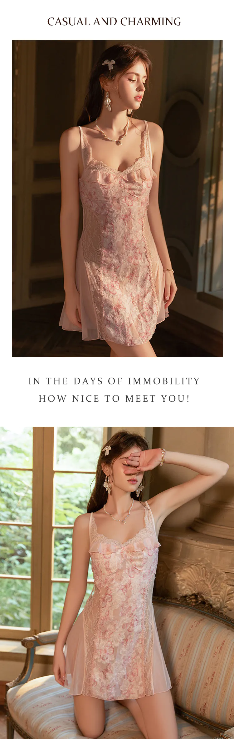 Sexy-V-Neck-See-Through-Mesh-Butterfly-Lace-Splicing-Pink-Boudoir-Nightdress11