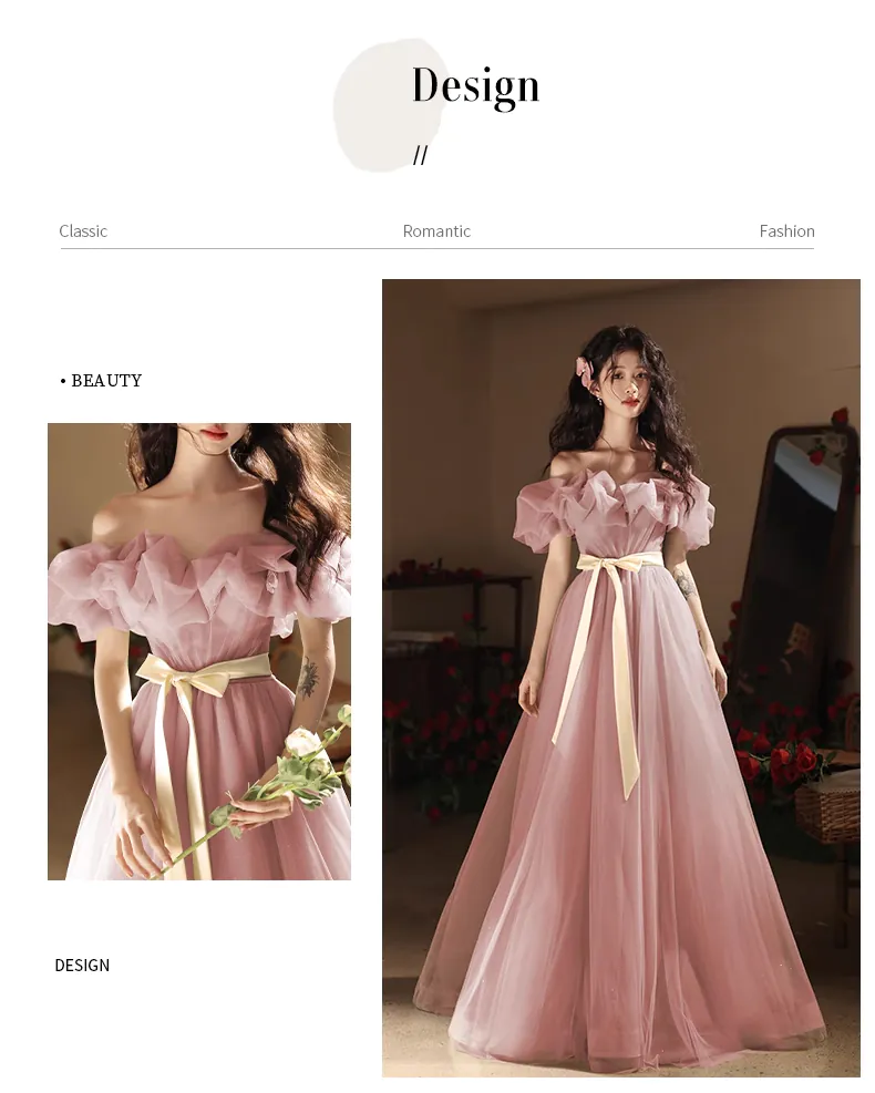 Beautiful-Pink-Off-the-Shoulder-Puffy-Tulle-Prom-Occasion-Evening-Dress08