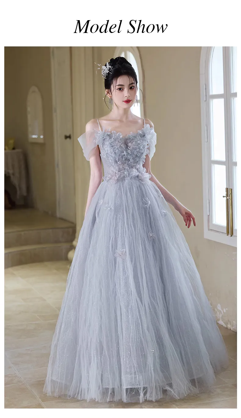 Chic-Princess-Gray-Tulle-Puffy-Boutique-Ball-Gown-Evening-Party-Dress08