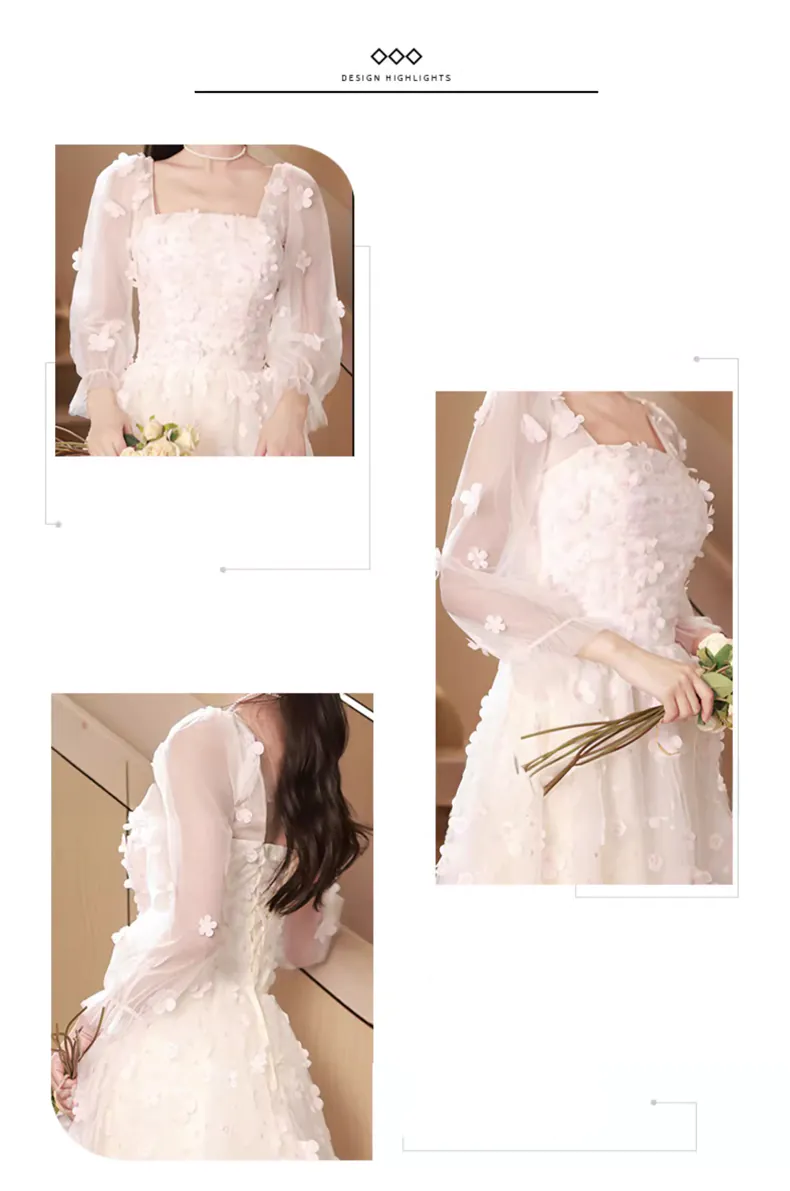 Classy-Long-Tulle-Sleeve-Evening-Prom-Dress-Formal-Gown-with-3D-Flowers10