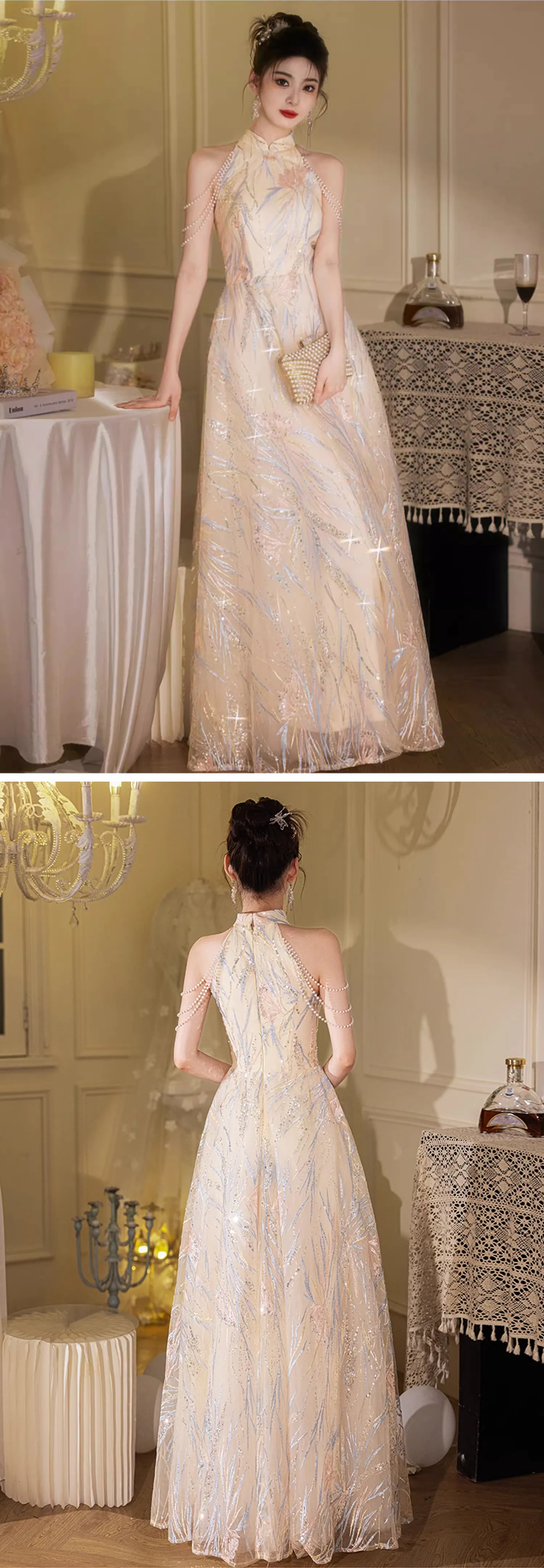 Elegant-Champagne-Halter-Neck-Evening-Party-Dress-Cocktail-Gown16