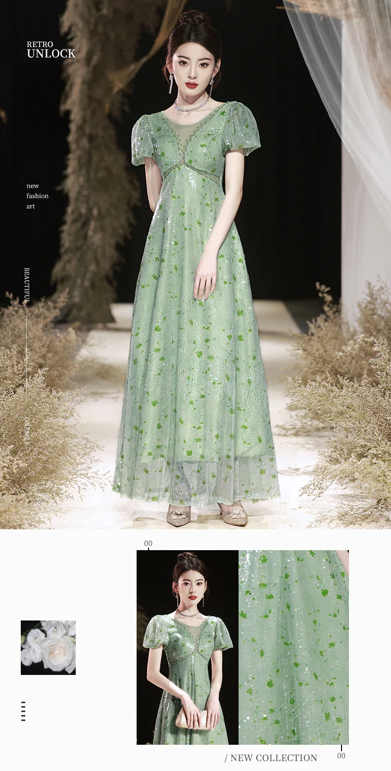 Mint-Green-V-Neck-Sequin-Glitter-Formal-Occasions-Prom-Evening-Dress07