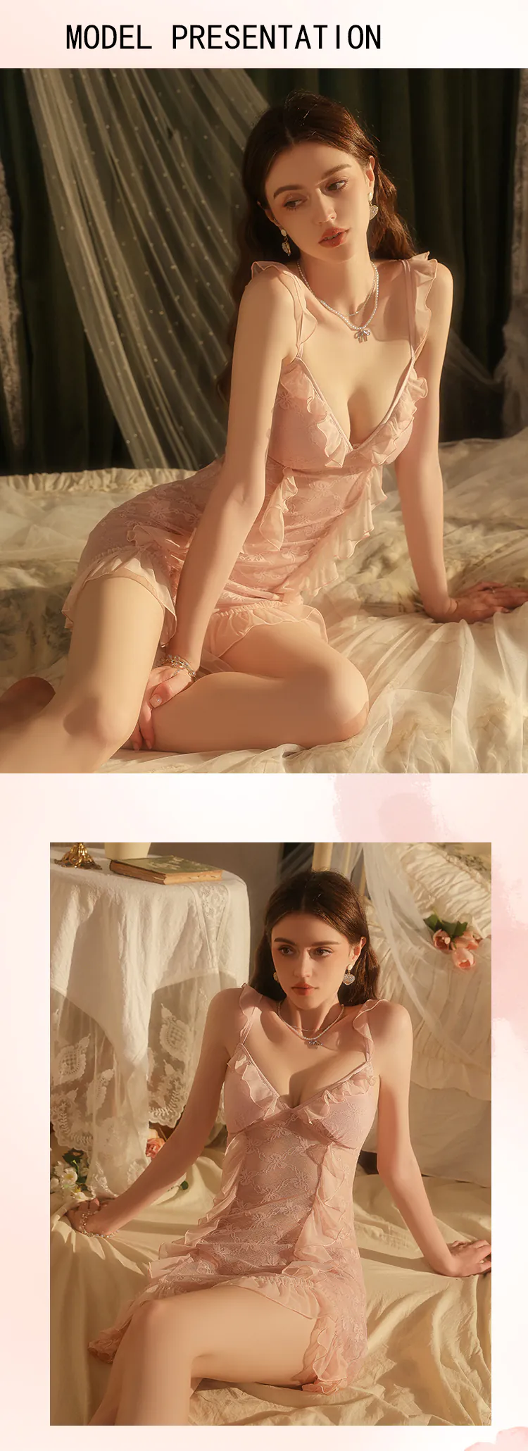 Sexy-Sweet-Lace-Backless-Ruffle-Hem-Sheer-Slip-Nightgown-with-Built-In-Bra09