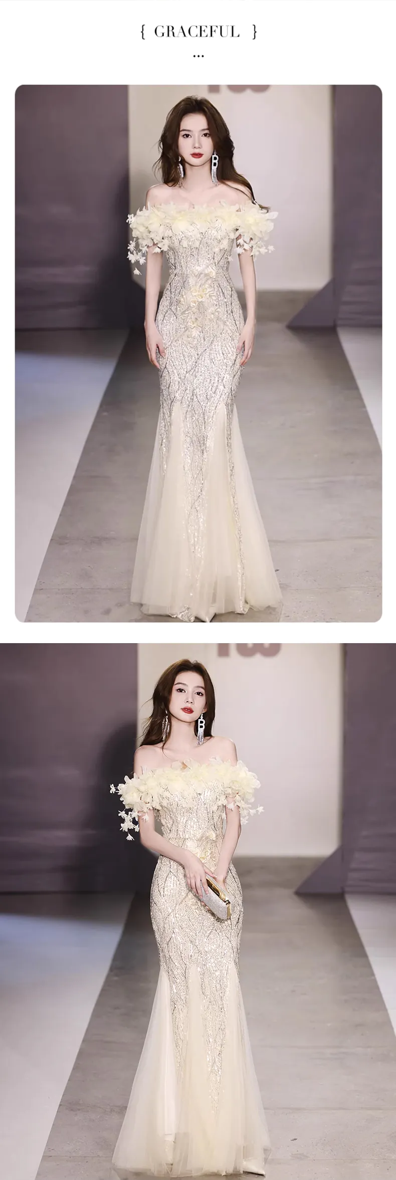 Unique-Glitter-Embellished-Fishtail-Mermaid-Champagne-Maxi-Prom-Dress13