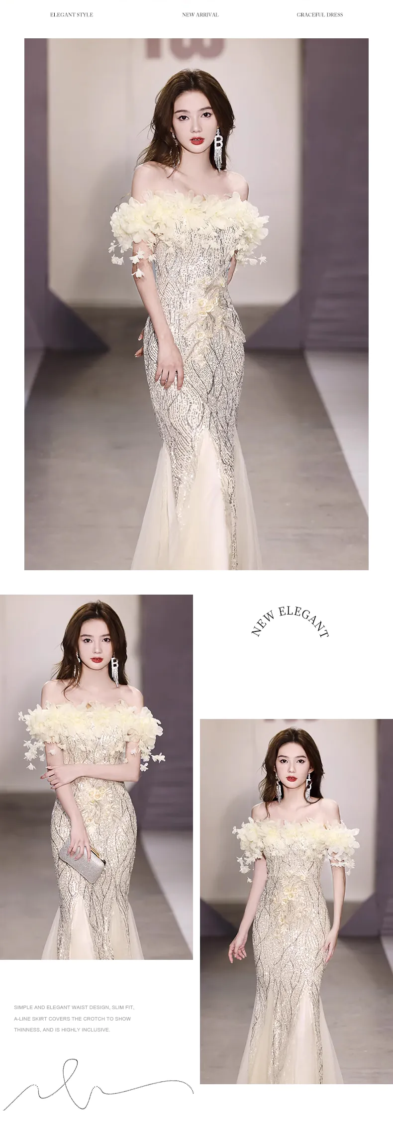 Unique-Glitter-Embellished-Fishtail-Mermaid-Champagne-Maxi-Prom-Dress14