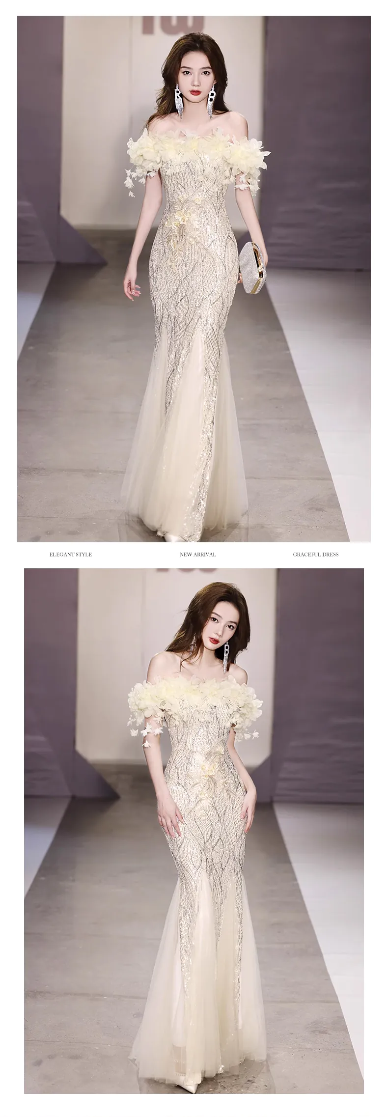 Unique-Glitter-Embellished-Fishtail-Mermaid-Champagne-Maxi-Prom-Dress15