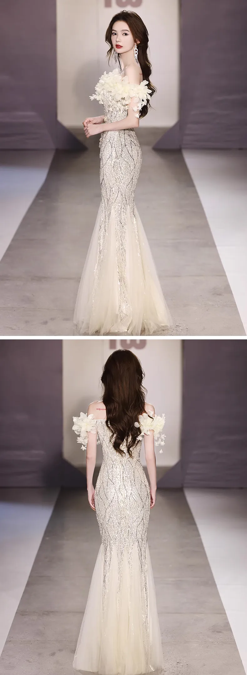 Unique-Glitter-Embellished-Fishtail-Mermaid-Champagne-Maxi-Prom-Dress16