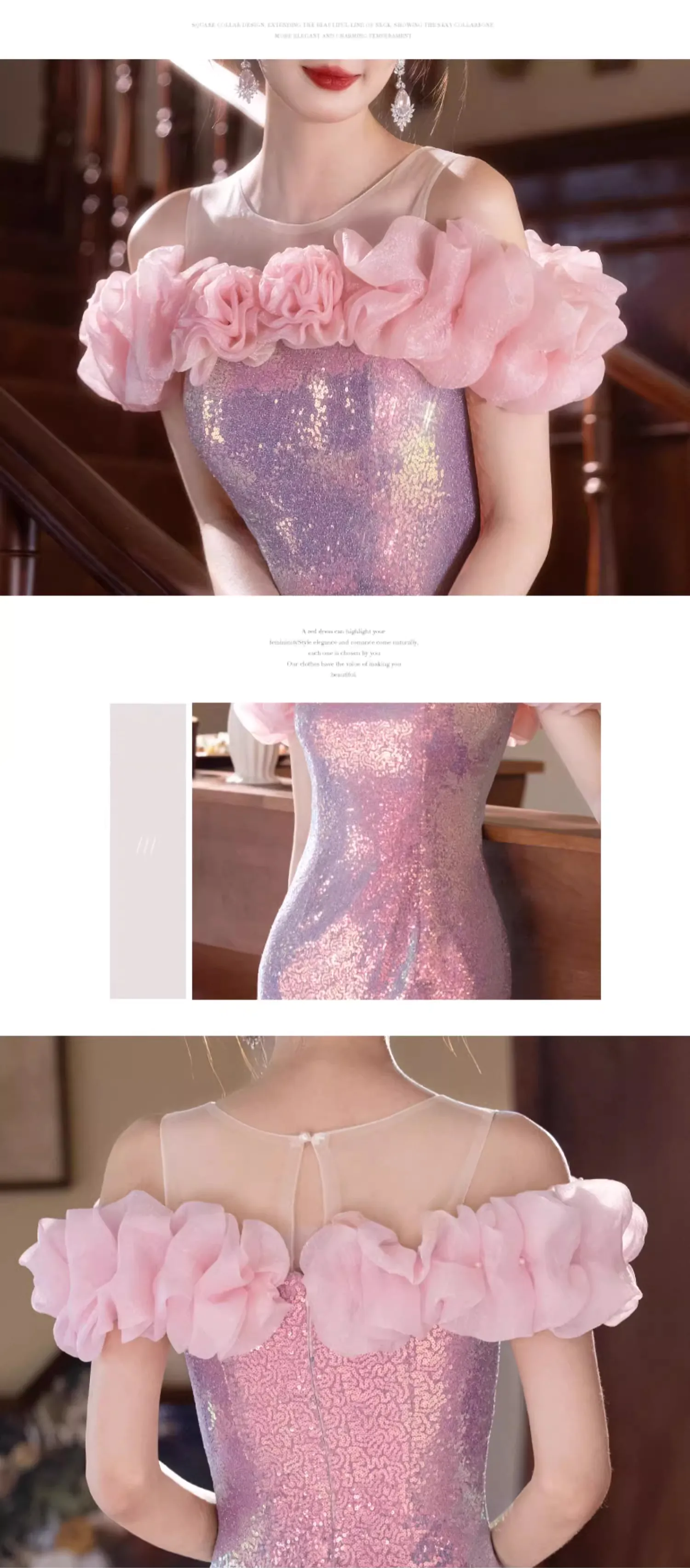 Charming-Pink-Sequin-Mermaid-Long-Evening-Gown-Banquet-Party-Dress09