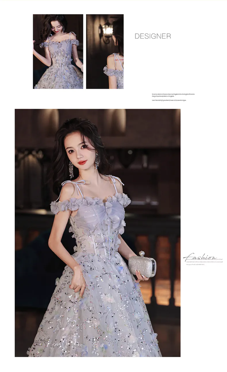 Chic-Silver-Gray-3D-Floral-Evening-Dress-Engagement-Graduation-Gown08